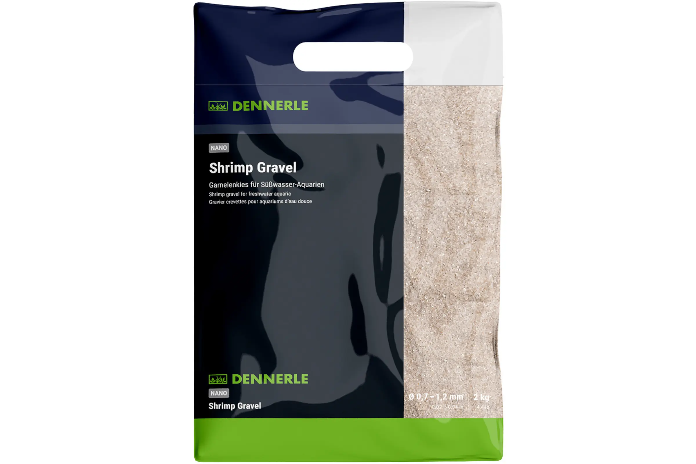 Dennerle Nano gravier pour crevettes, Sunda blanc, 2 kg