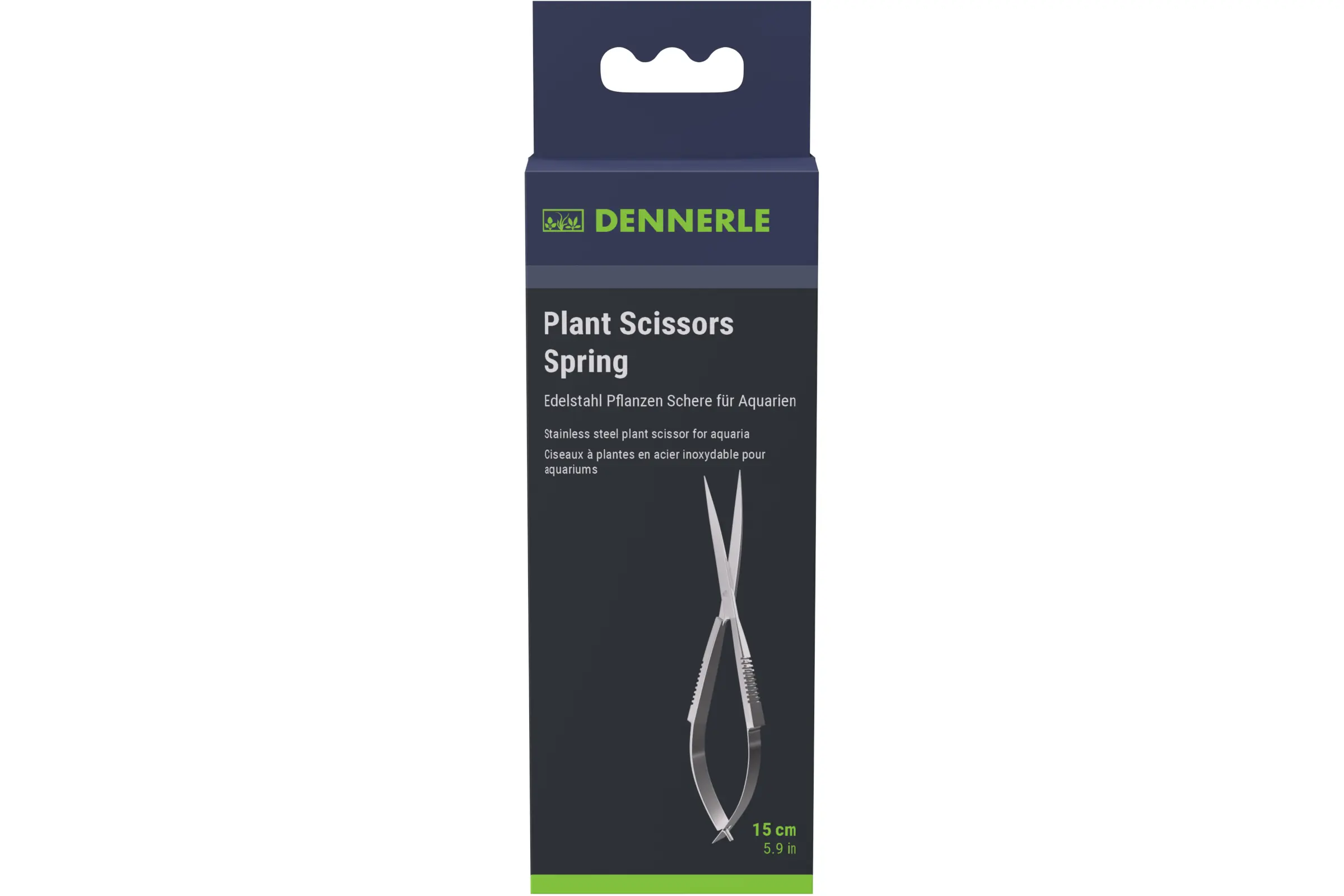 Dennerle Plant Scissors Spring (15 cm), ciseaux à ressort 