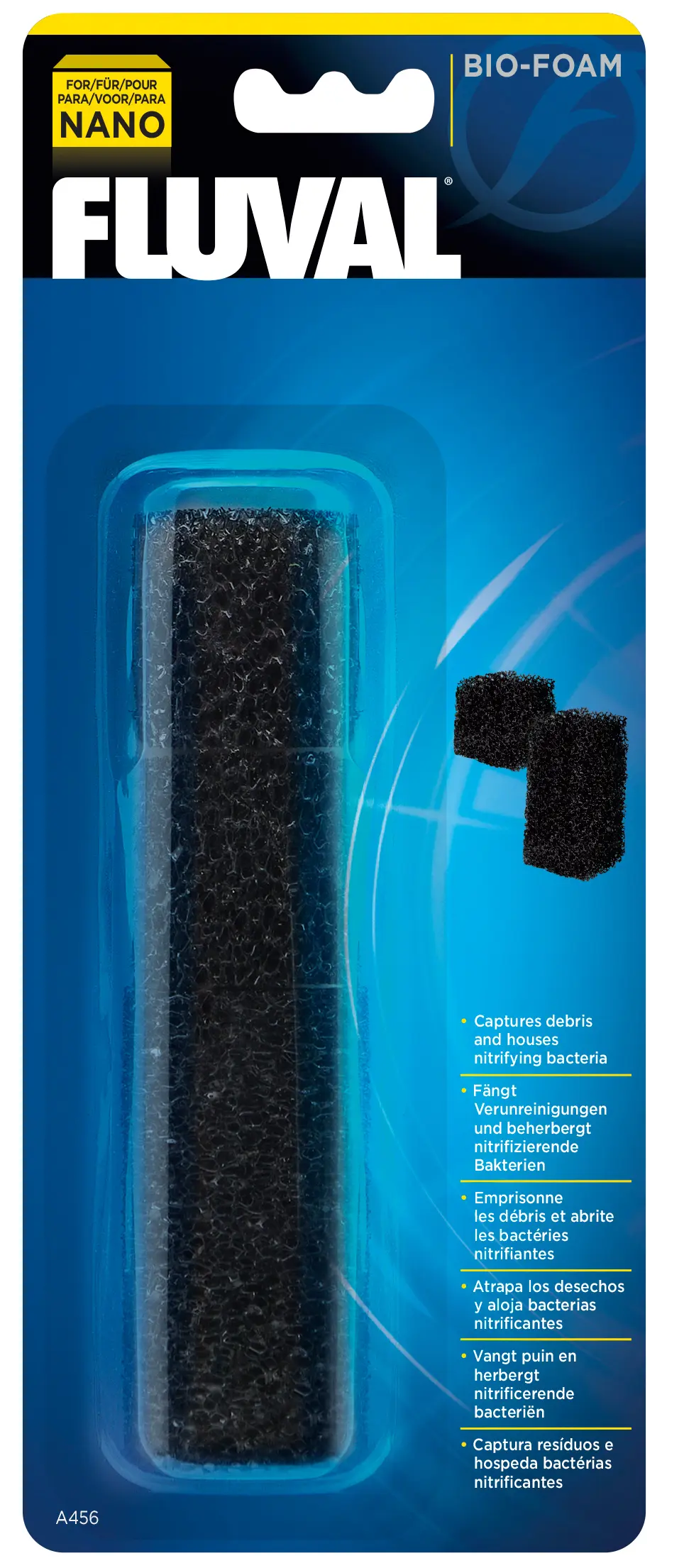 Cartouche en mousse pour filtre intérieur Fluval Nano