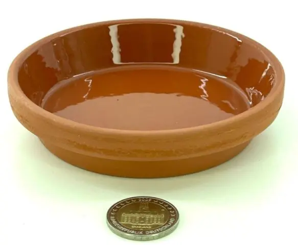 Écuelle de nourrissage émaillée 11,3 x 2,5 cm (Ø10 cm intérieur)