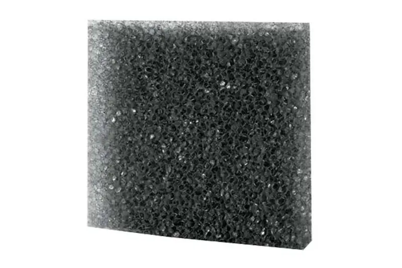 Hobby Mousse filtrante grossière (noire), 50 x 50 x 3 cm