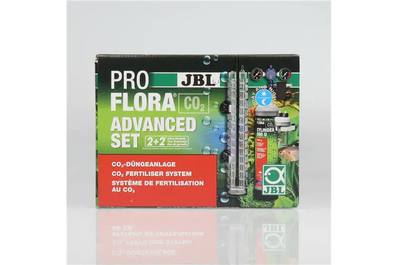JBL PROFLORA CO2 ADVANCED SET U, système CO2 à usage unique jusqu’à 600 l