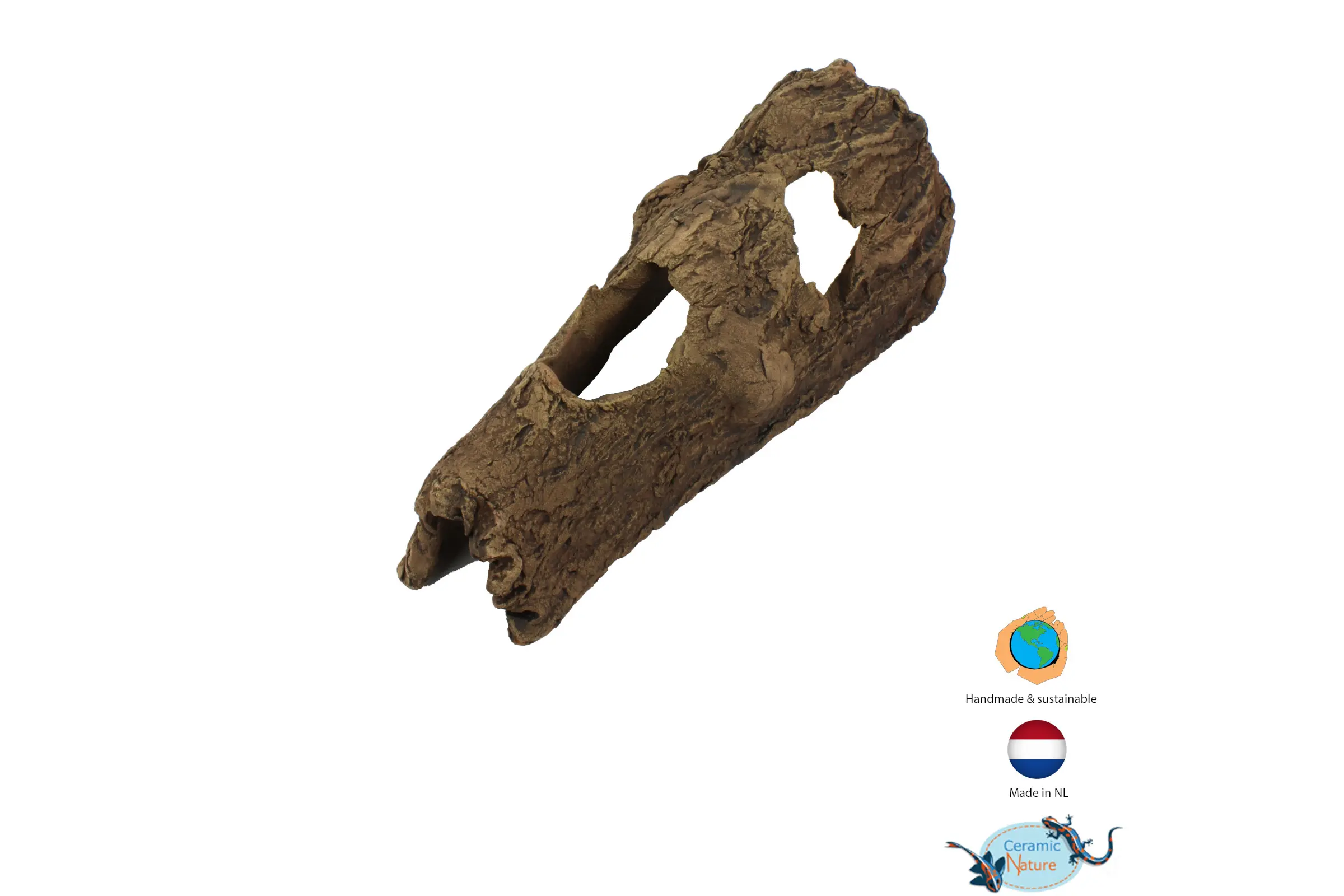 CeramicNature Tête de cheval S, env. 19 × 10 × 7 cm