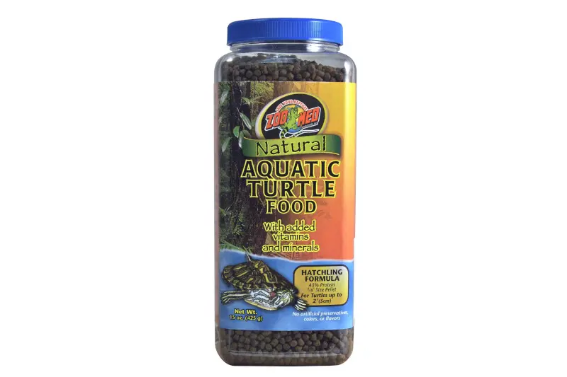 Zoomed Natural Aquatic Turtle Food Hatchling, aliment de démarrage, 425 g