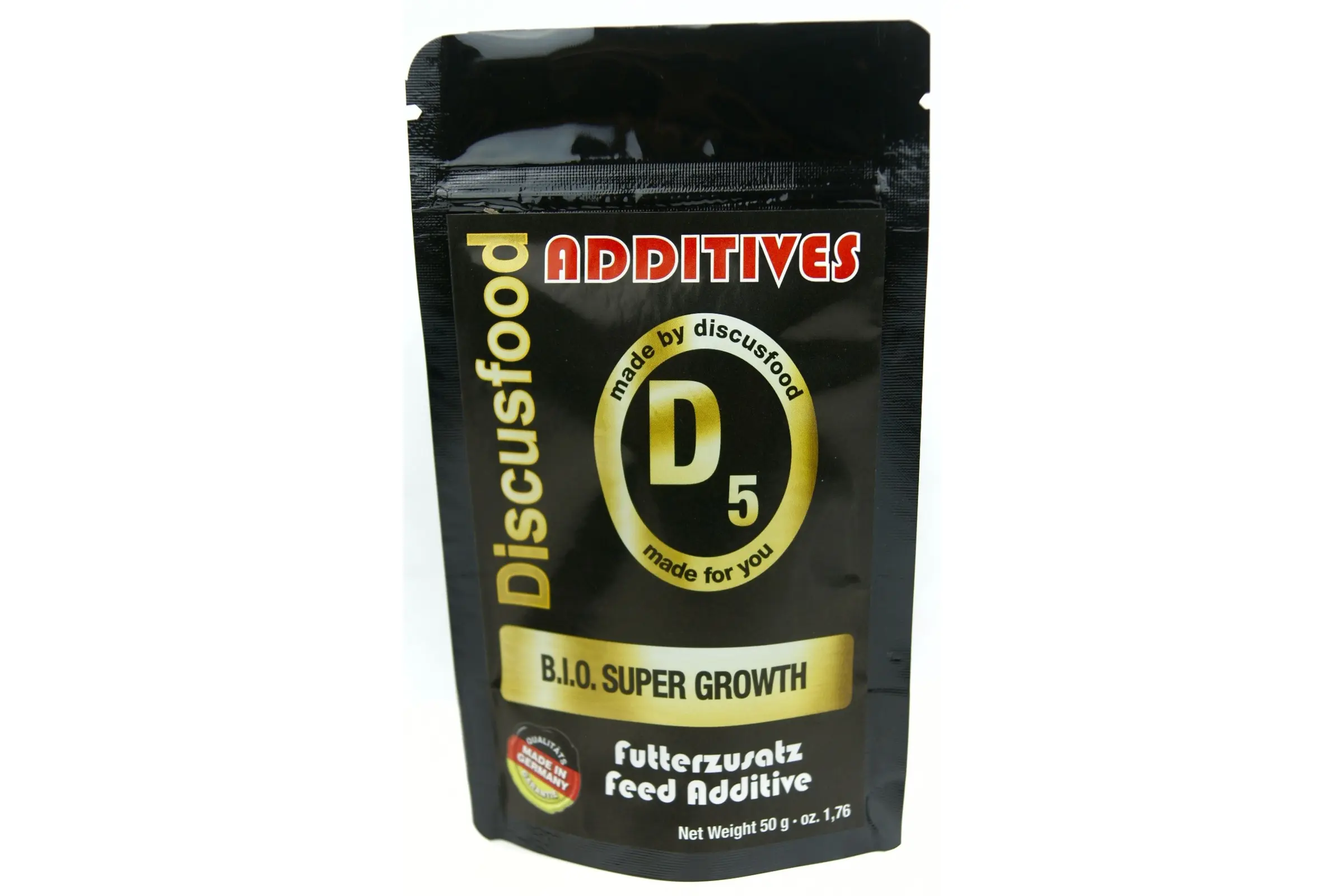 Discusfood Additives D5 B.I.O. Super Growth Booster, 50 g