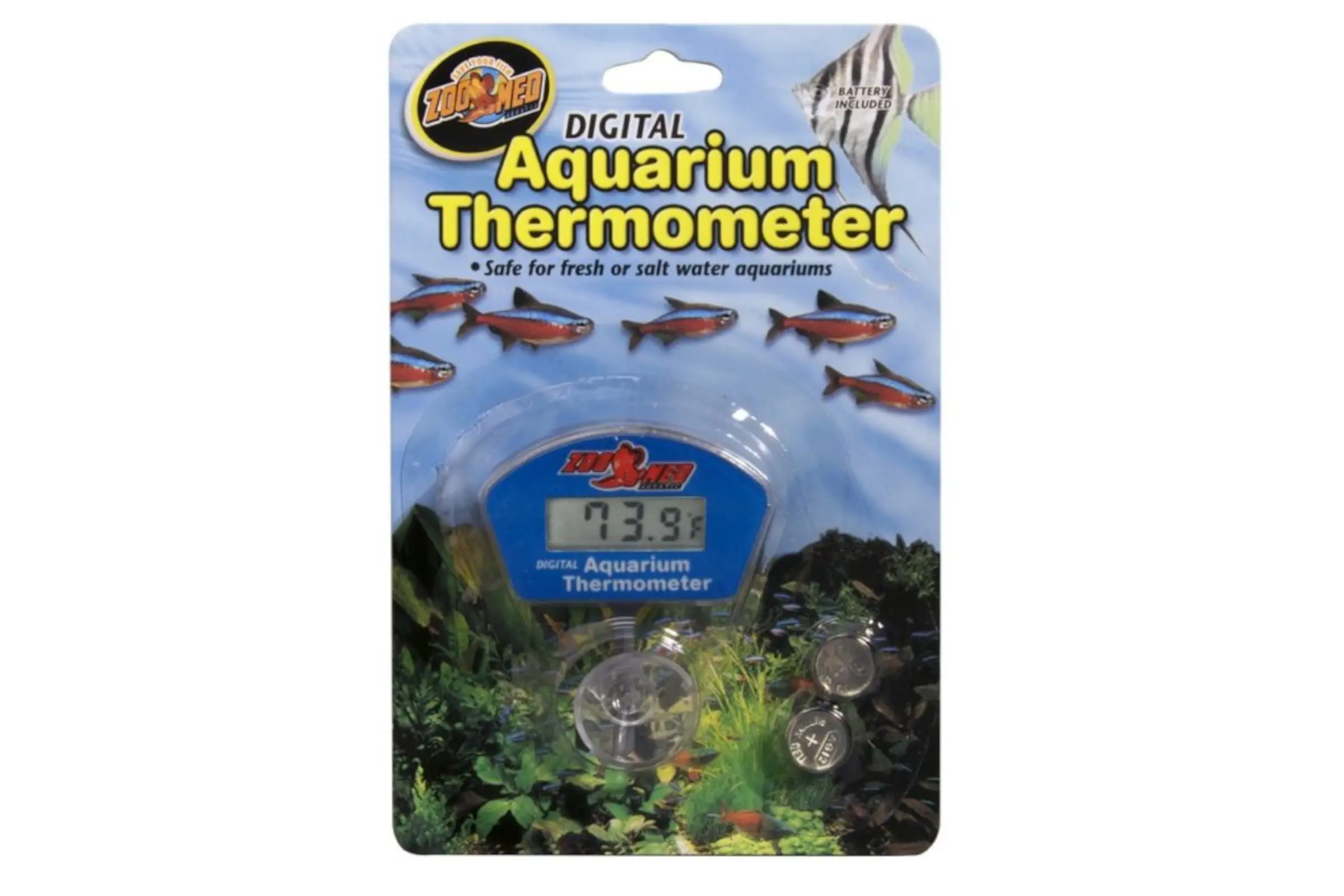 Zoomed Thermomètre numérique pour aquarium /( Arrêté )