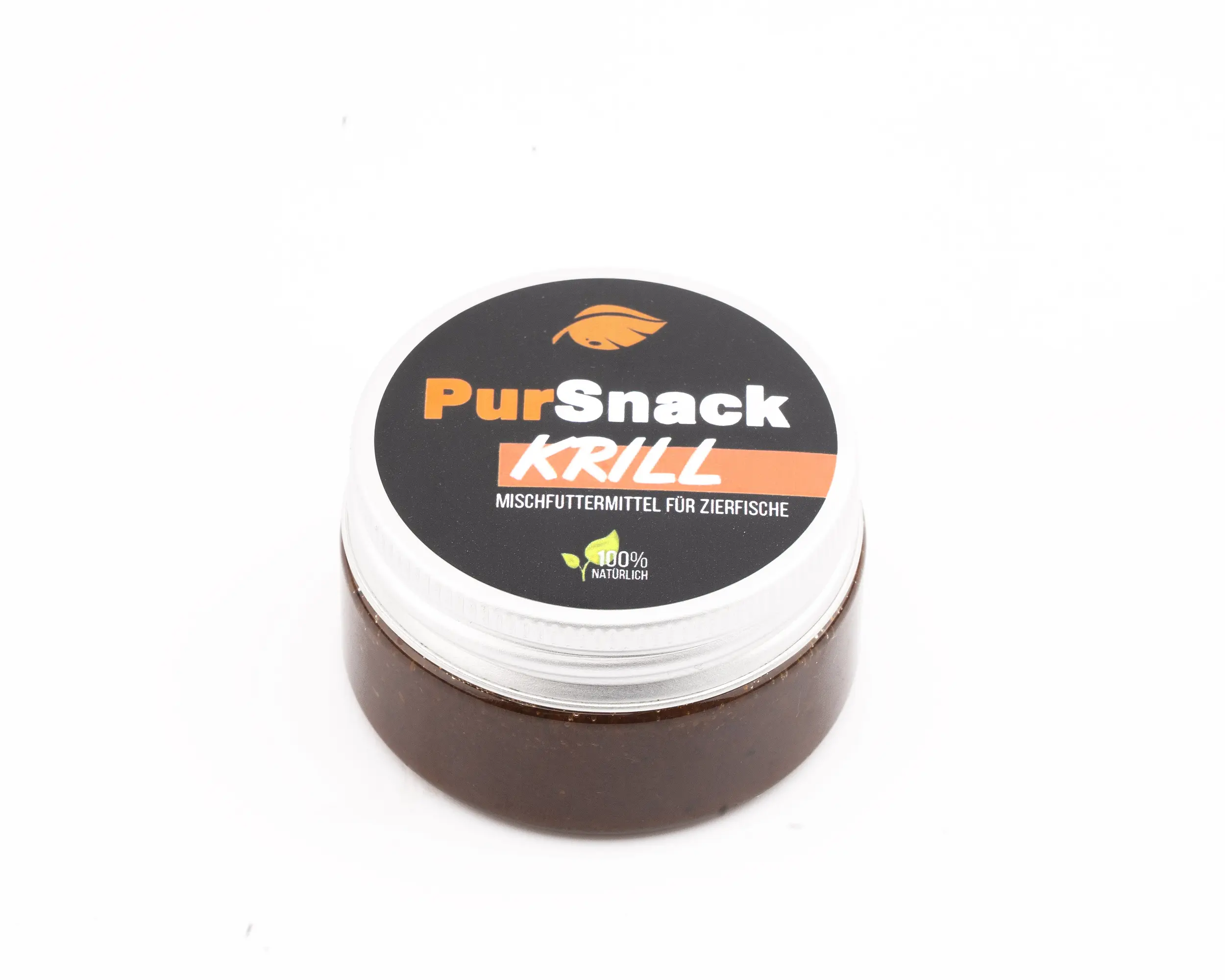 Dose mit PurSnack Krill-Futterpaste für Zierfische