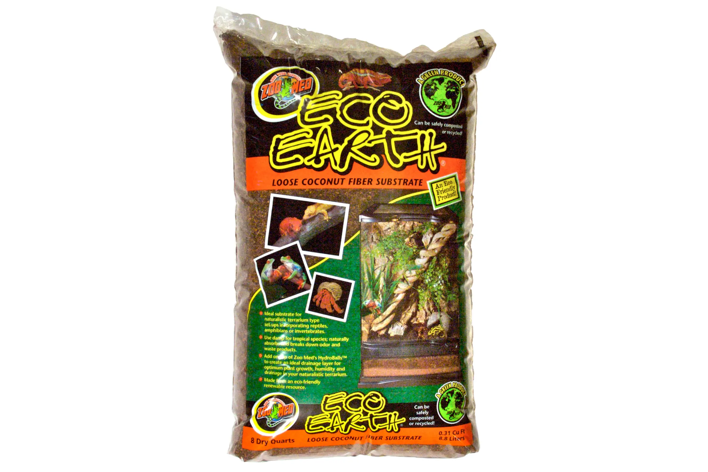 Zoomed Eco Earth en vrac, substrat de coco, 8,8 L