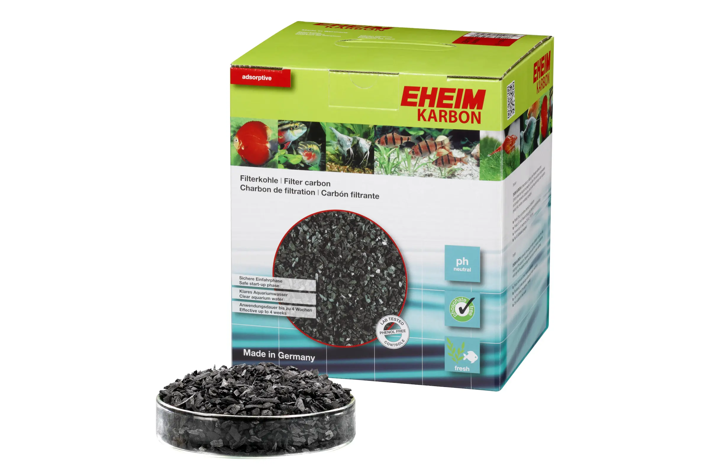 Eheim Karbon 1 l, 2 l ou 5 l charbon filtrant