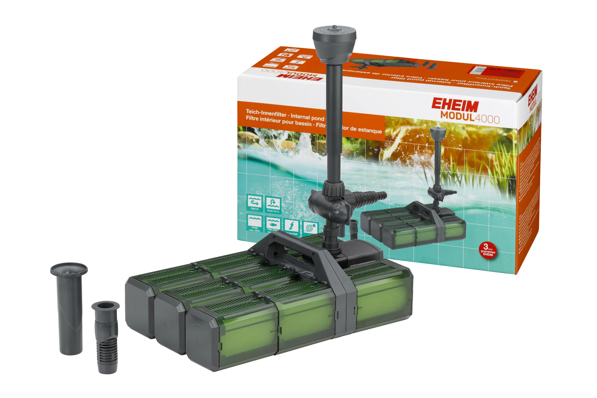 Eheim Modul 4000, filtre intérieur pour bassin