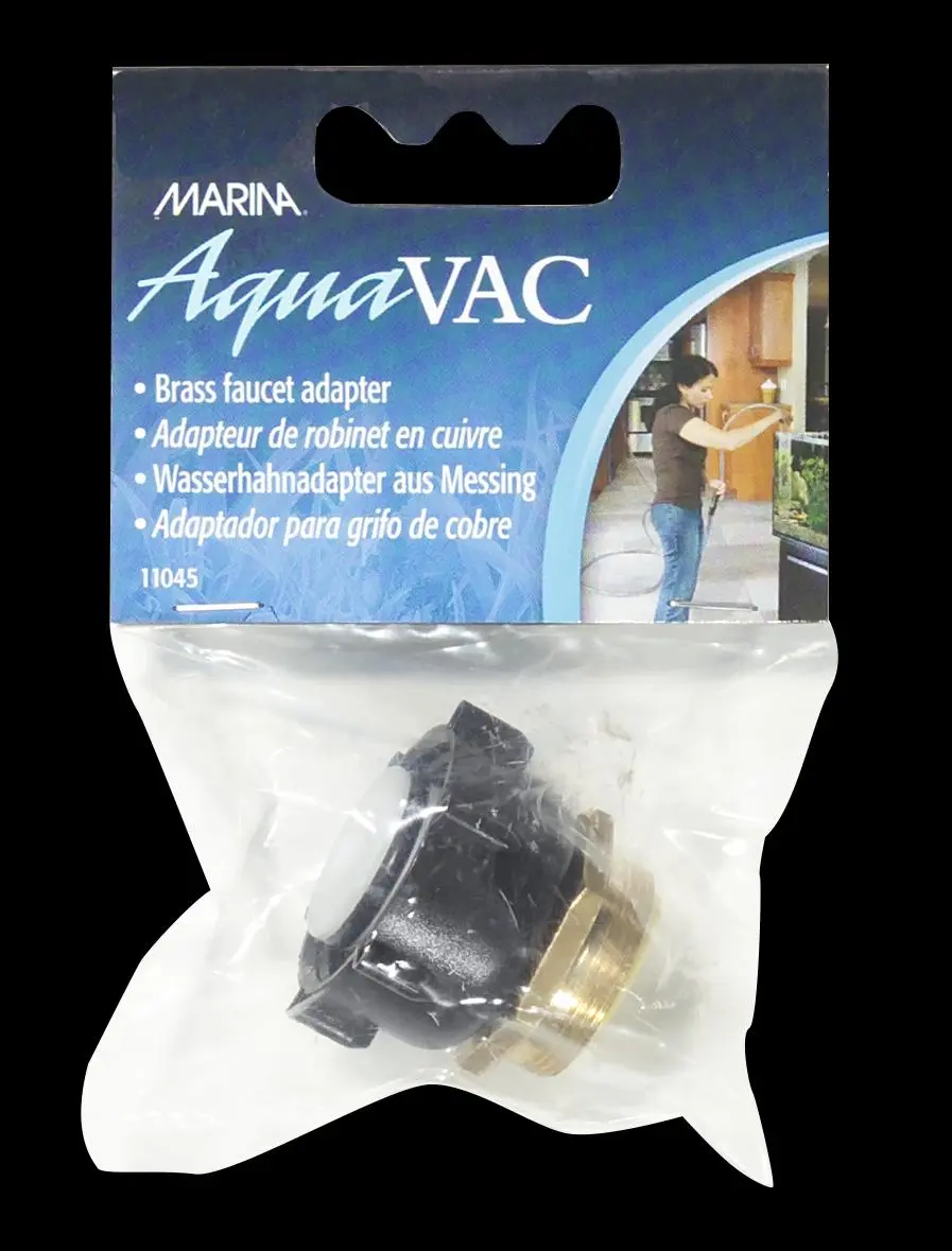 Adaptateur de robinet Marina Aqua Vac en laiton