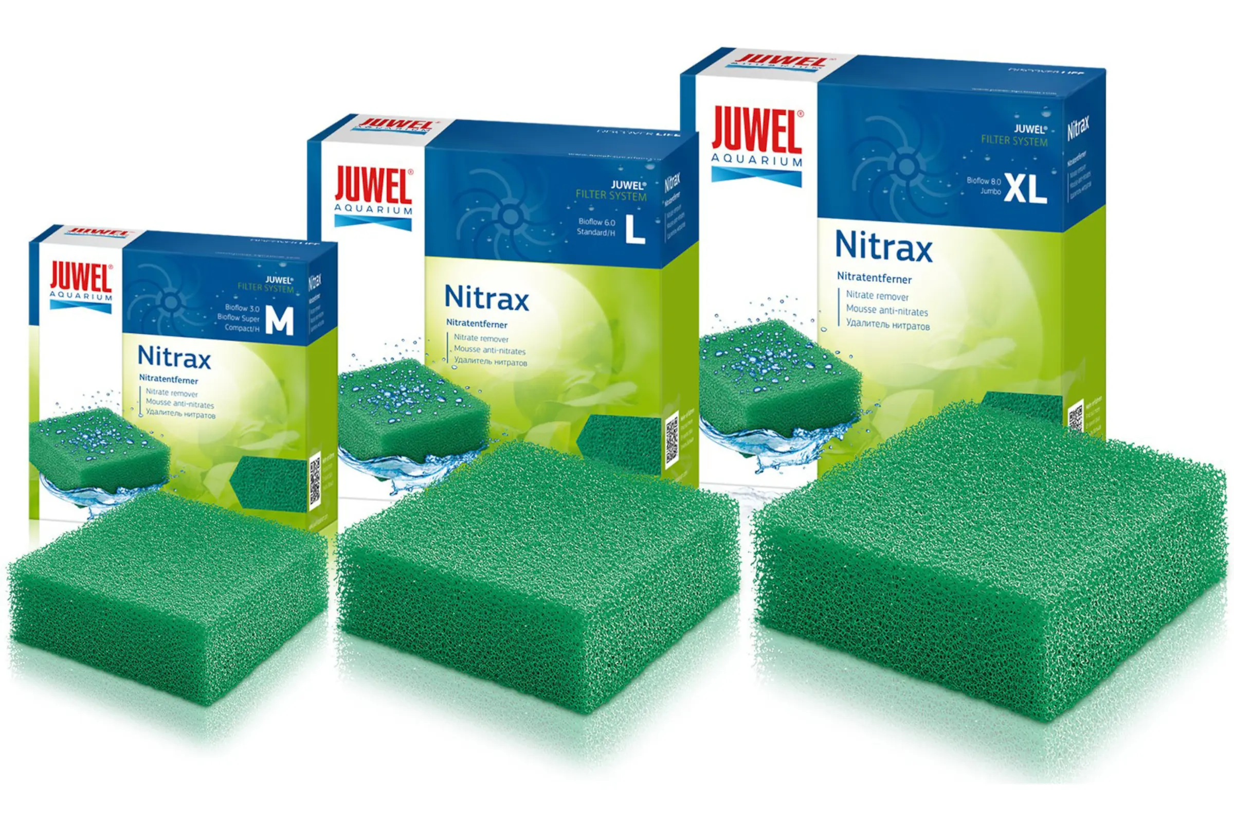 Juwel Nitrax, cartouche anti-nitrates, en 3 tailles