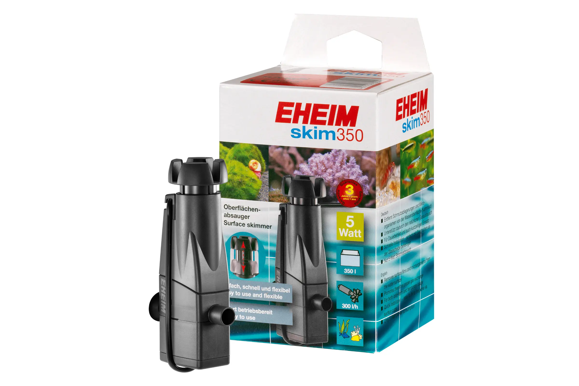 Eheim skim350, mini-skimmer