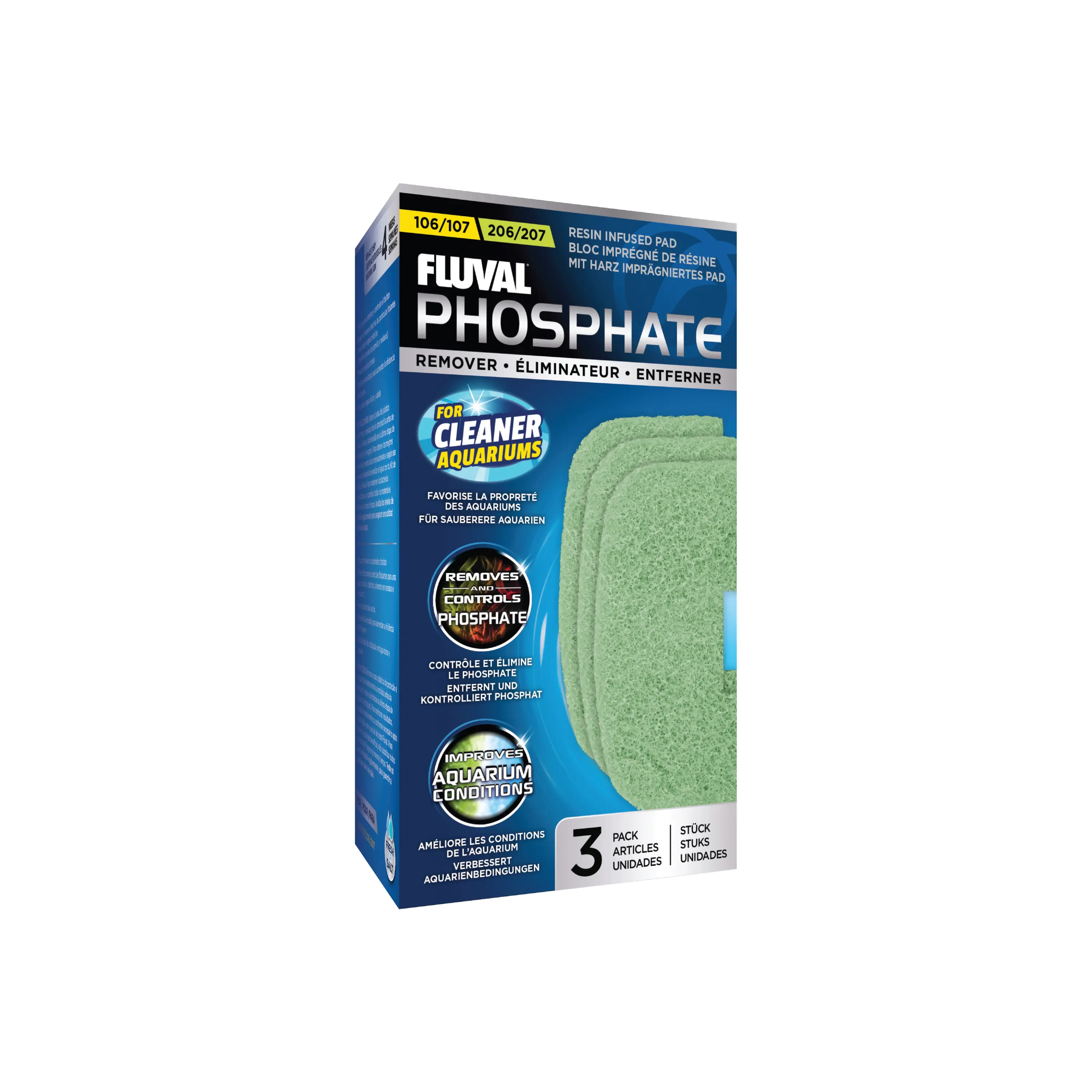 Fluval Éliminateur de phosphate 107/207