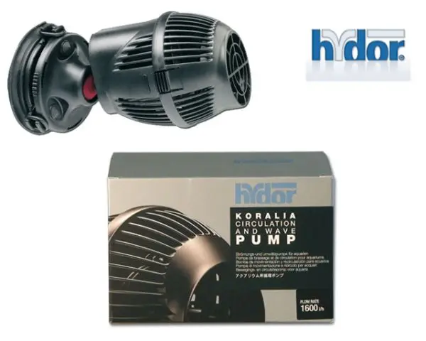 Hydor Koralia Nano 1600, petite pompe de brassage
