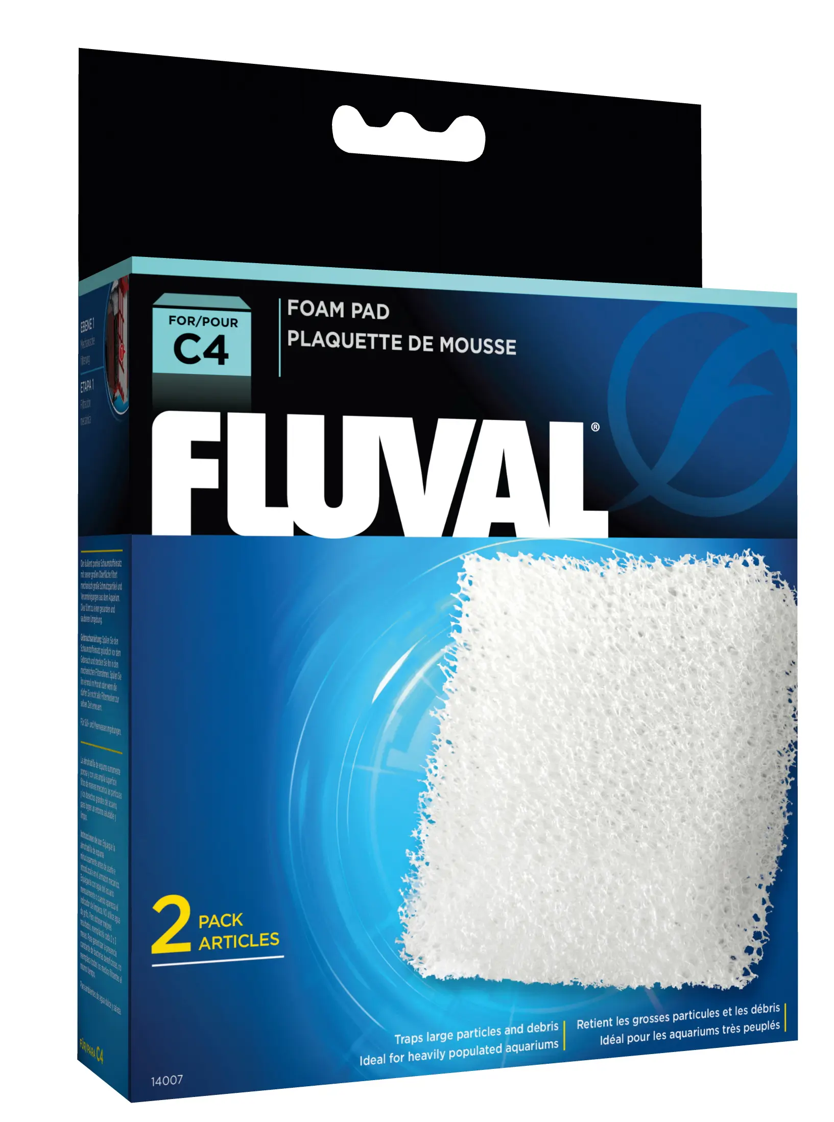 Cartouche en mousse Fluval C4, lot de 2