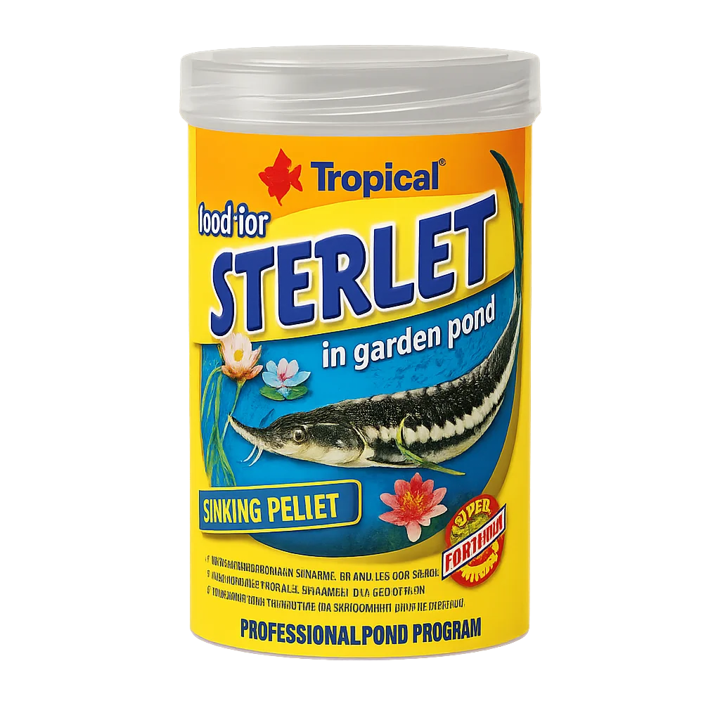 Tropical Sterlet – aliment coulant pour esturgeons, 1 litre