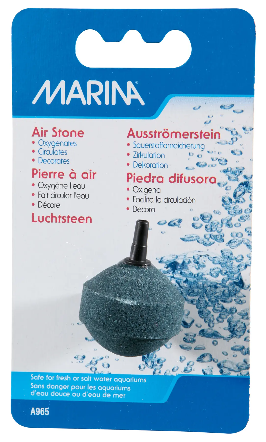 Pierre diffuseuse sphérique Marina Aqua Fizzzz, grande