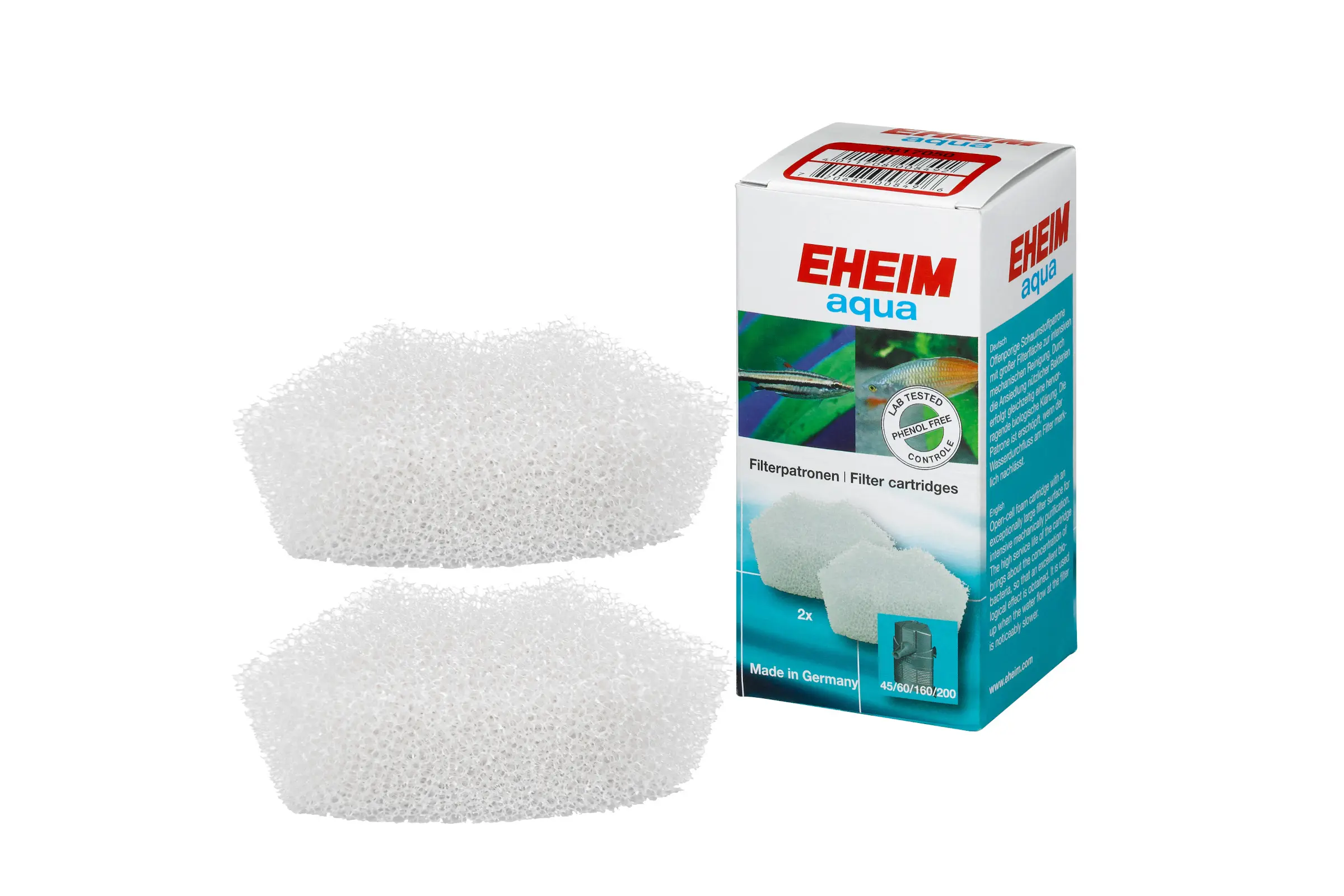 Cartouche filtrante Eheim 2 pièces pour AquaFilter