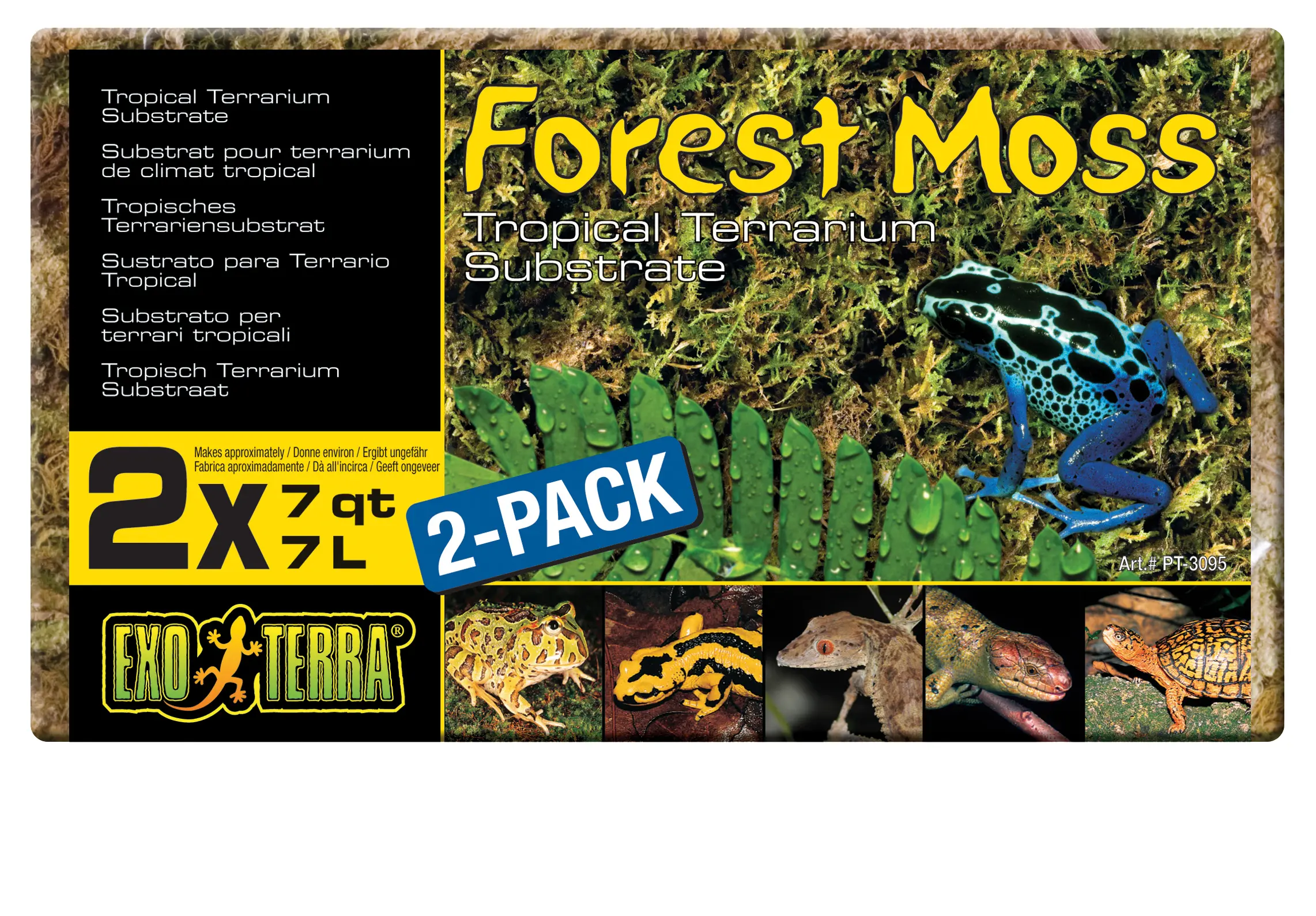 Mousse Exo Terra lot de 2