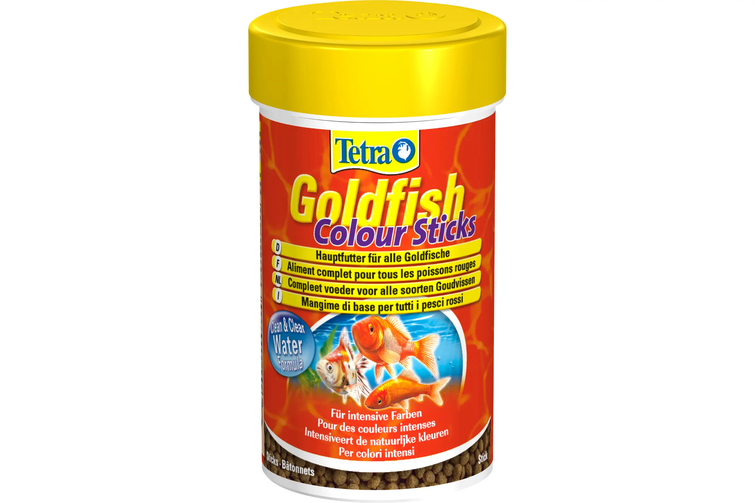 Tetra Goldfish Colour Sticks, sticks d’aliment complet, en 100 et 250 ml