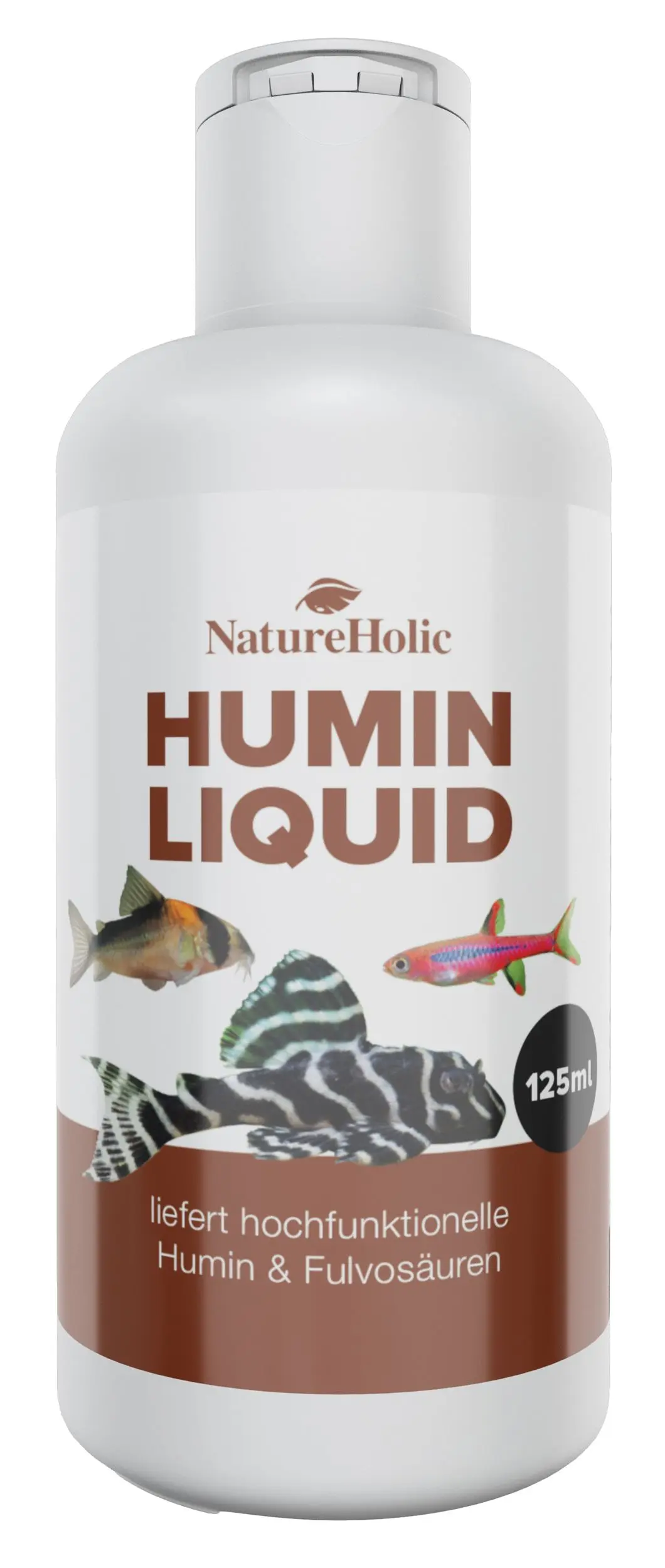NatureHolic Humin Liquid, conditionneur d’eau, 125 ml