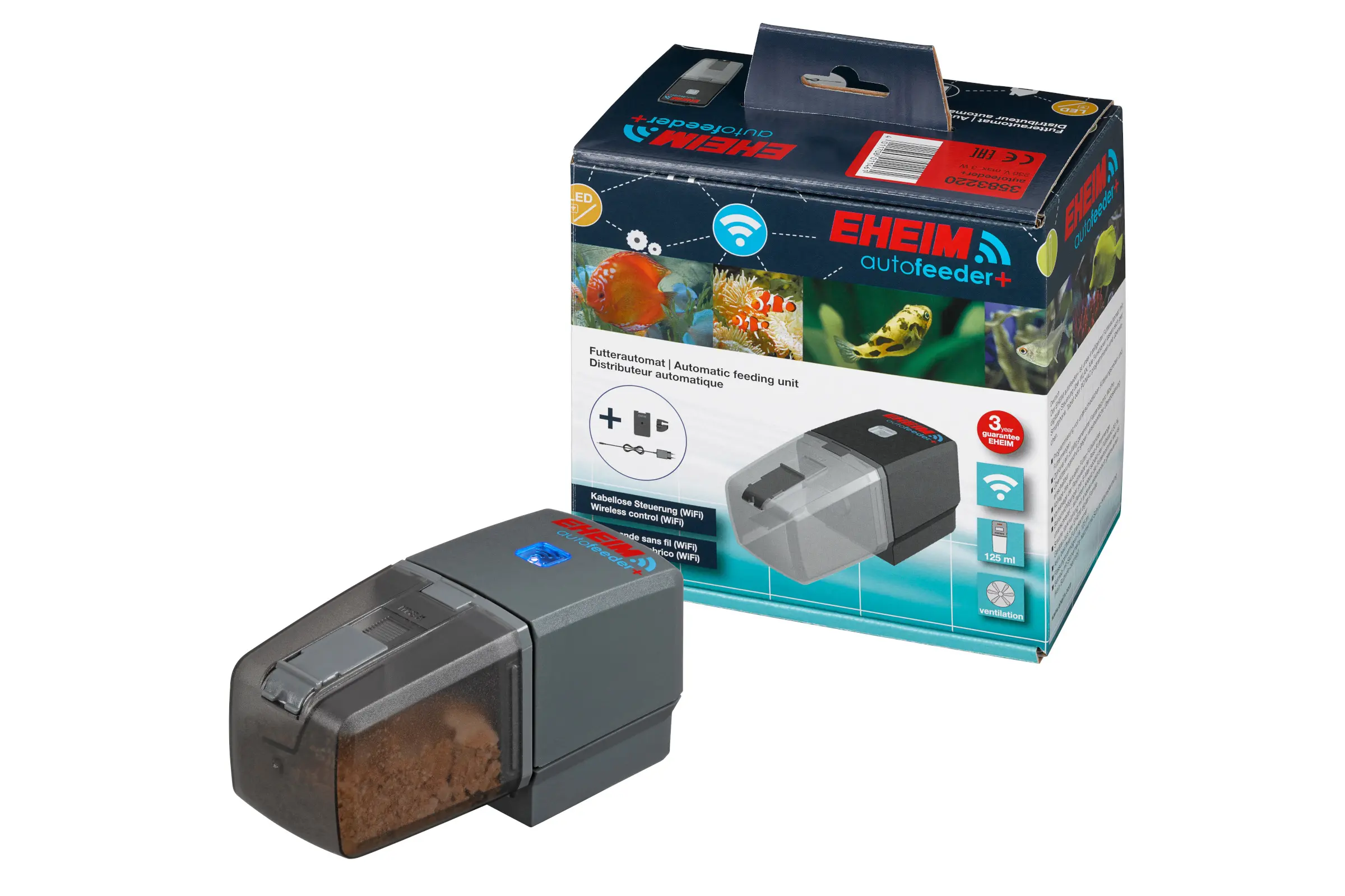 Eheim autofeeder+, distributeur de nourriture intelligent avec WiFi