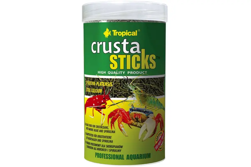 Tropical Crusta Sticks, 250 ml, nourriture pour écrevisses et crevettes