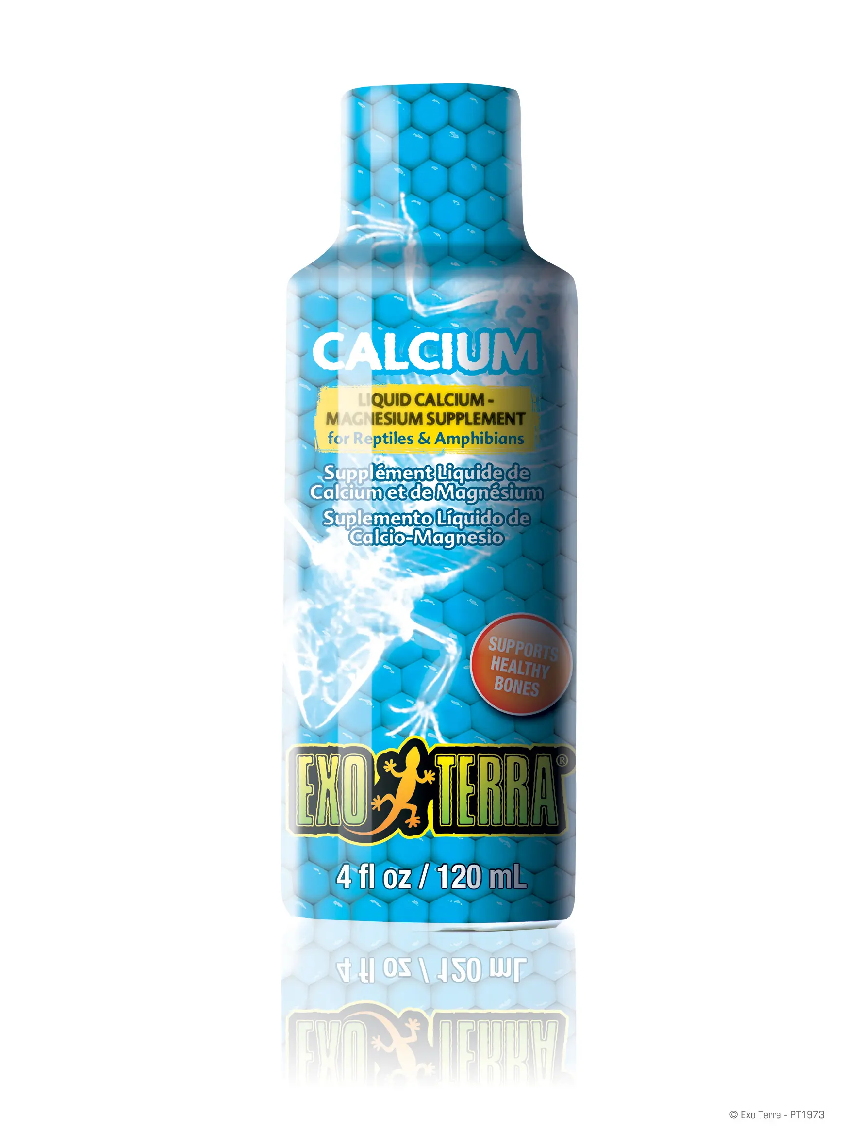Exo Terra Complément de calcium liquide 120 ml