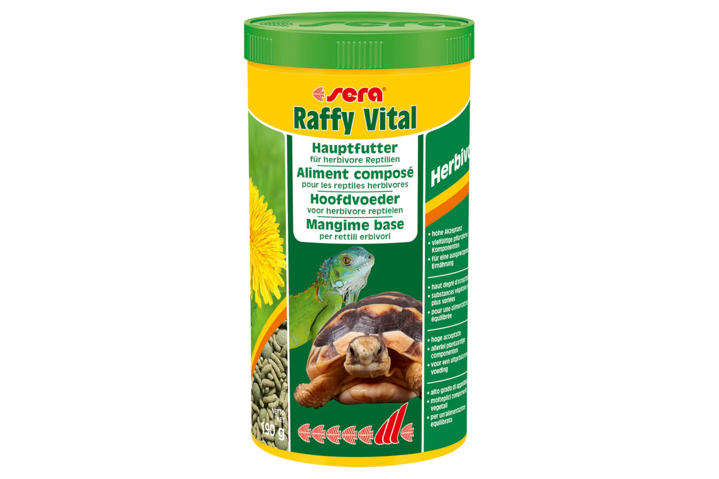 Sera Raffy Vital Nature, sticks d’aliment complet, 1 litre