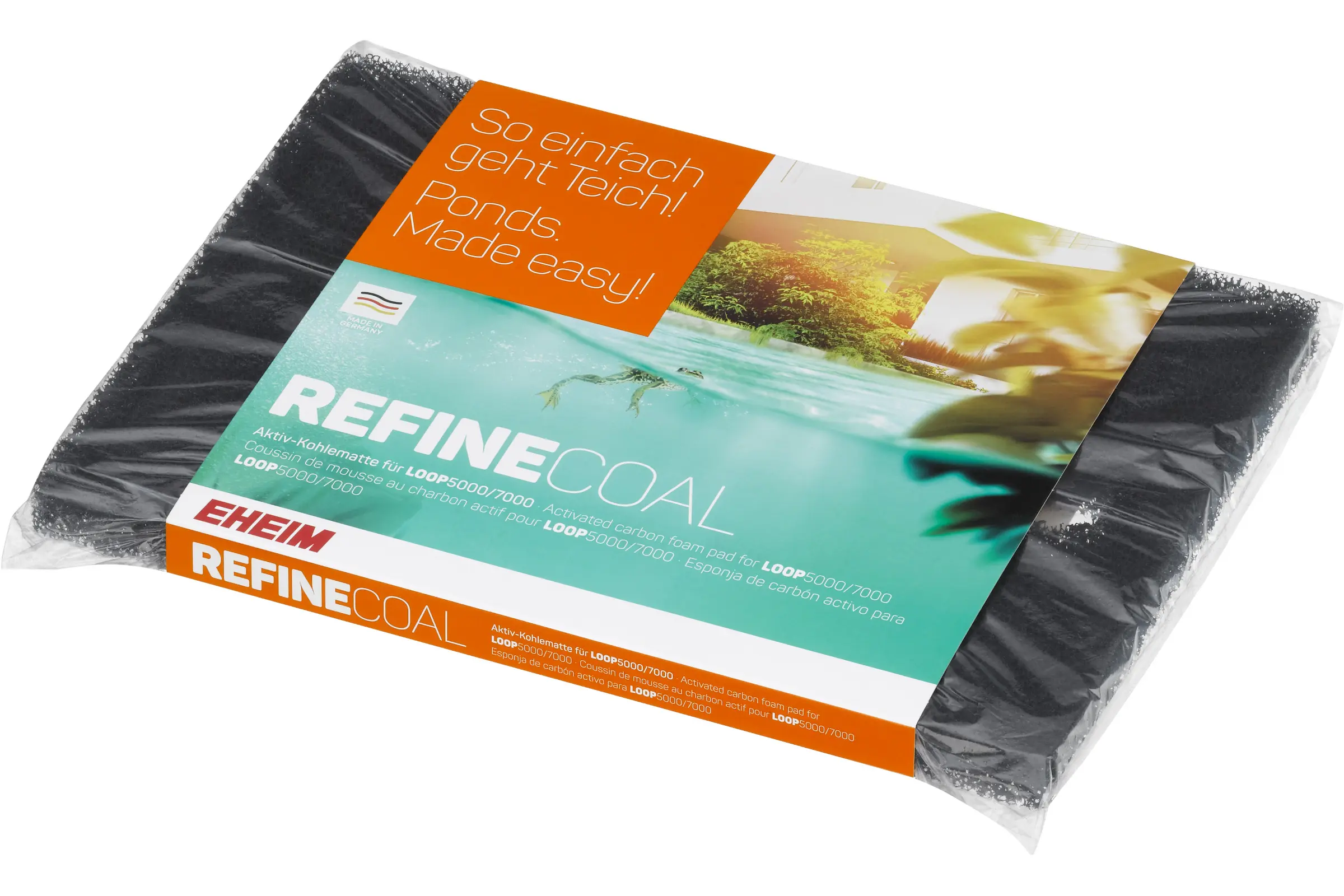 Ouate de charbon actif Eheim REFINECOAL pour Loop 5000/7000