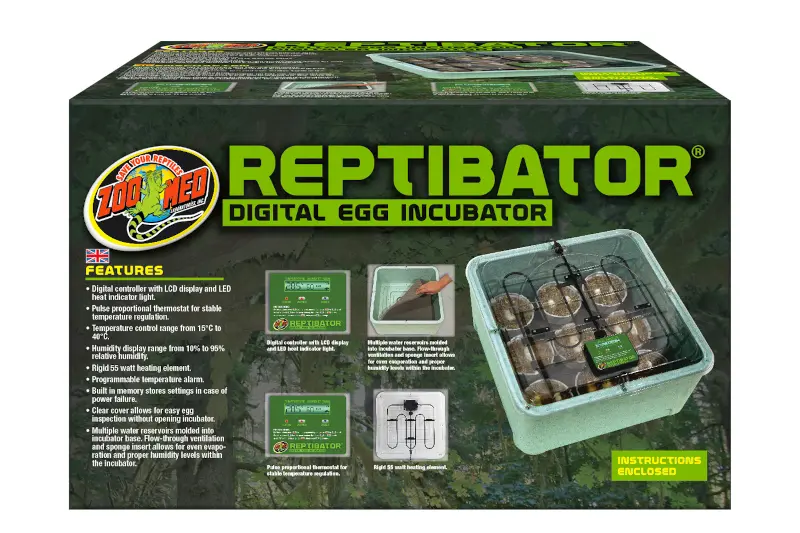 Zoomed Reptibator Egg Incubator, incubateur pour reptiles