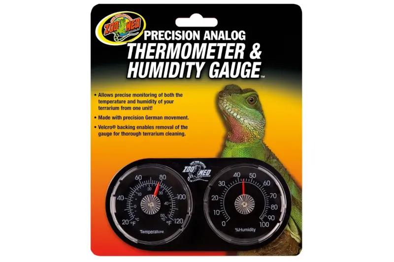 Zoomed Thermomètre double / jauge d’humidité, thermo-hygromètre