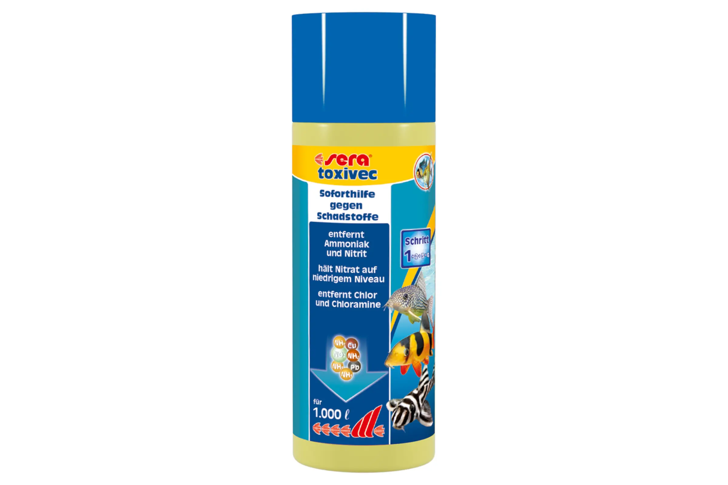 Sera toxivec, conditionneur d’eau, 250 ml