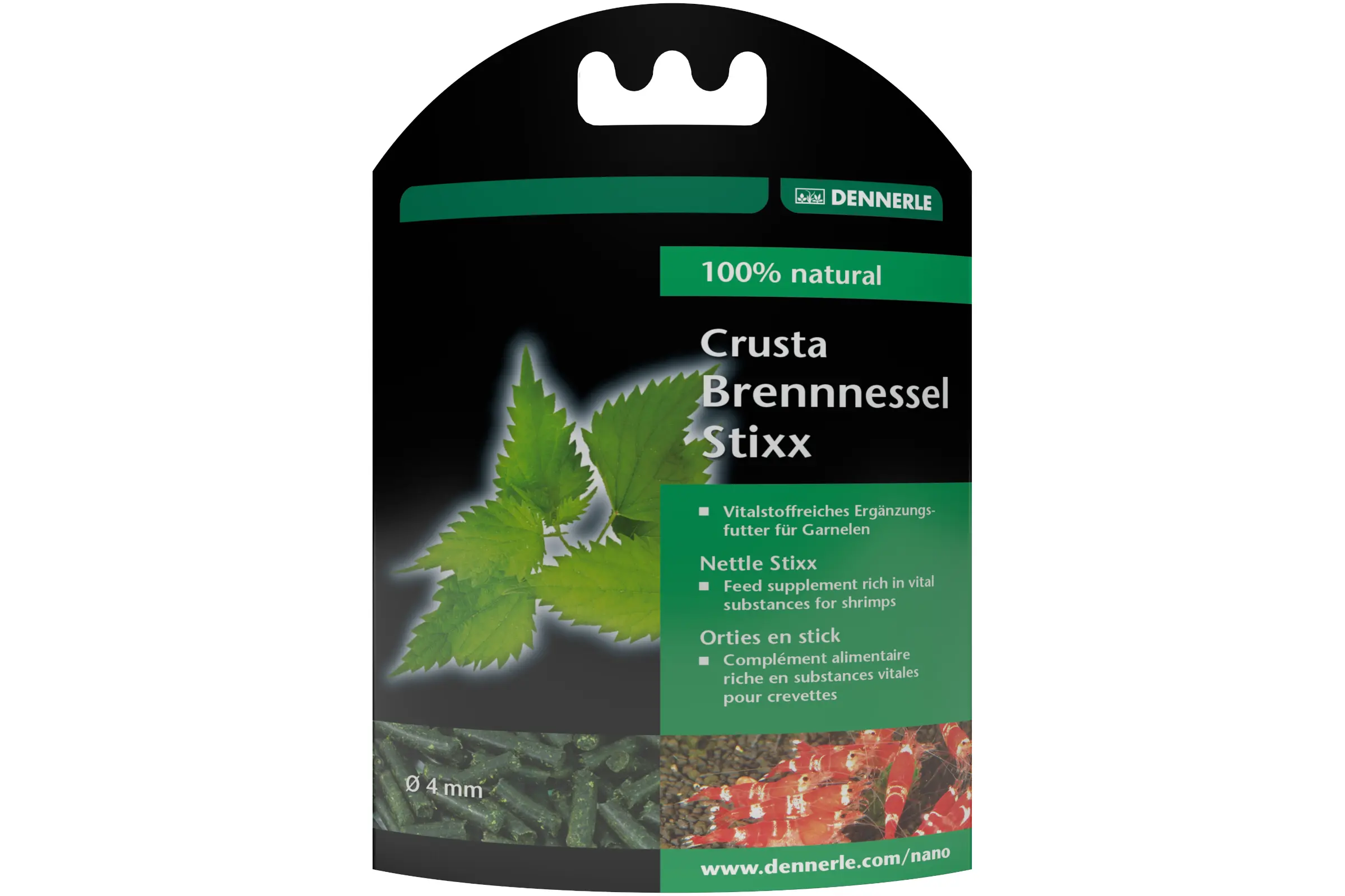 Dennerle Crusta Stixx d’ortie, 30 g