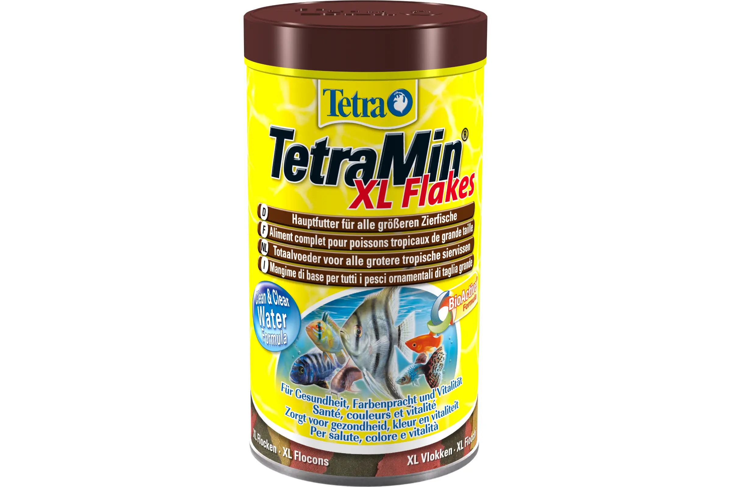 Tetra TetraMin XL, grands flocons d’aliment principal, en 500 et 1000 ml