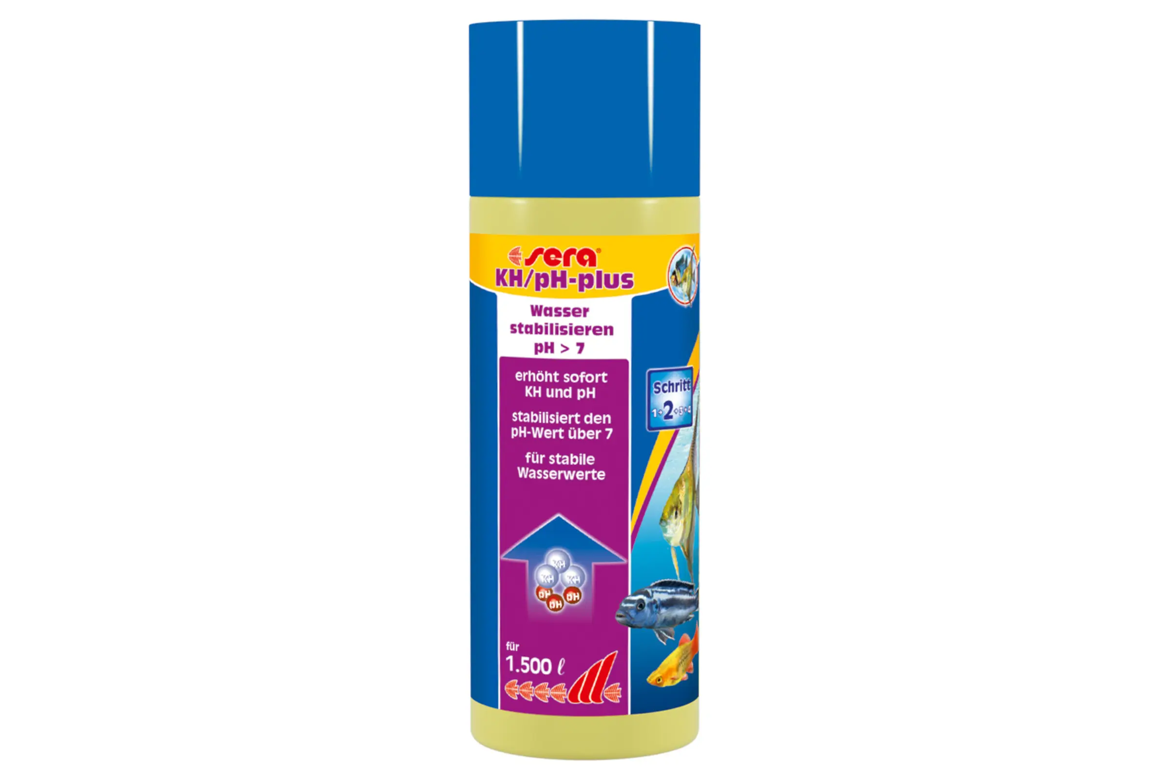 Sera KH/pH-plus, durcisseur d’eau, 250 ml