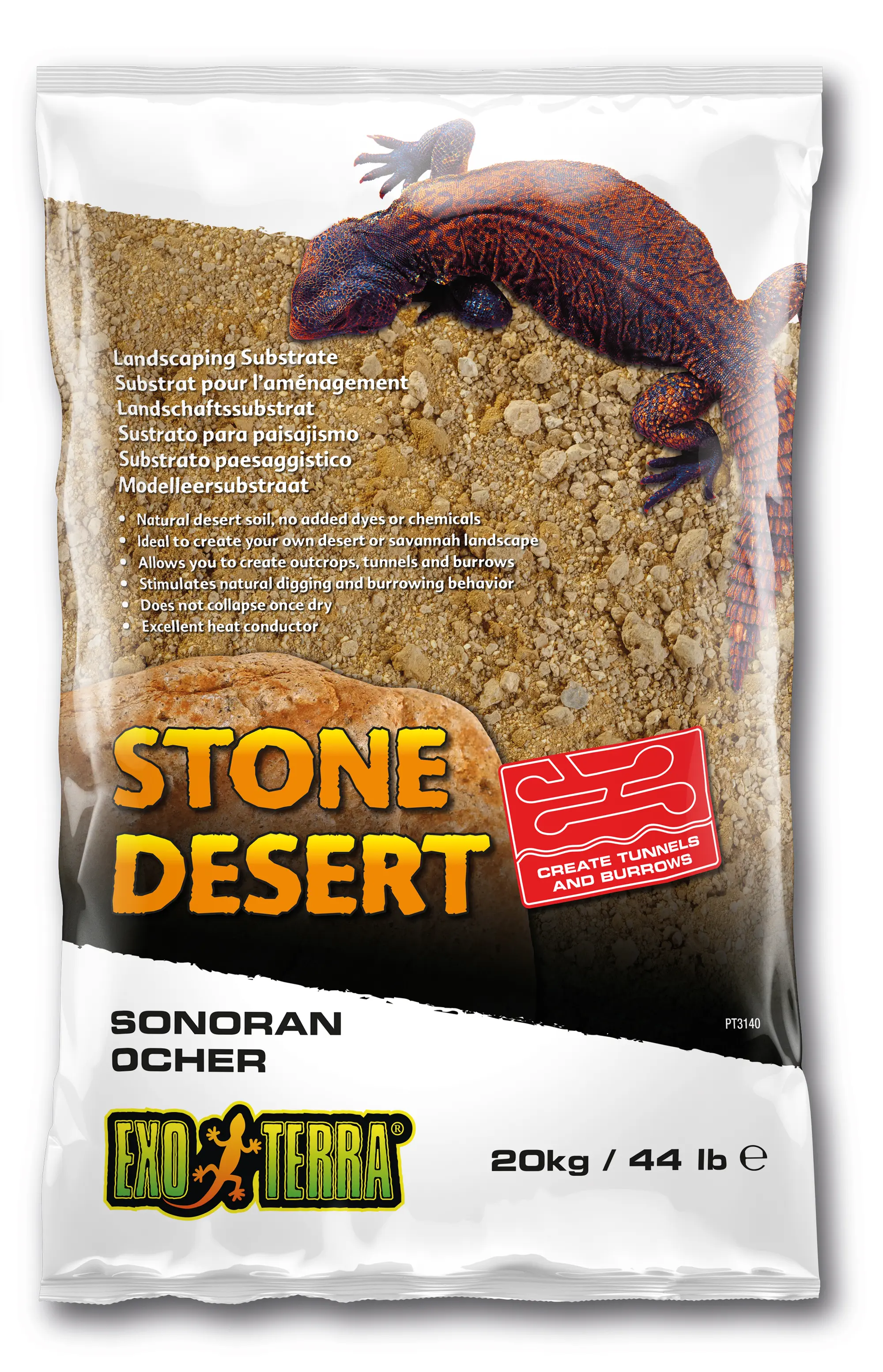 Exo Terra Stone Desert Sonoran Ocher 20 kg