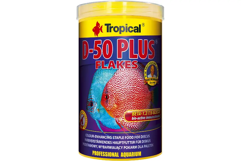 Tropical D-50 Plus, 1 litre, aliment pour discus