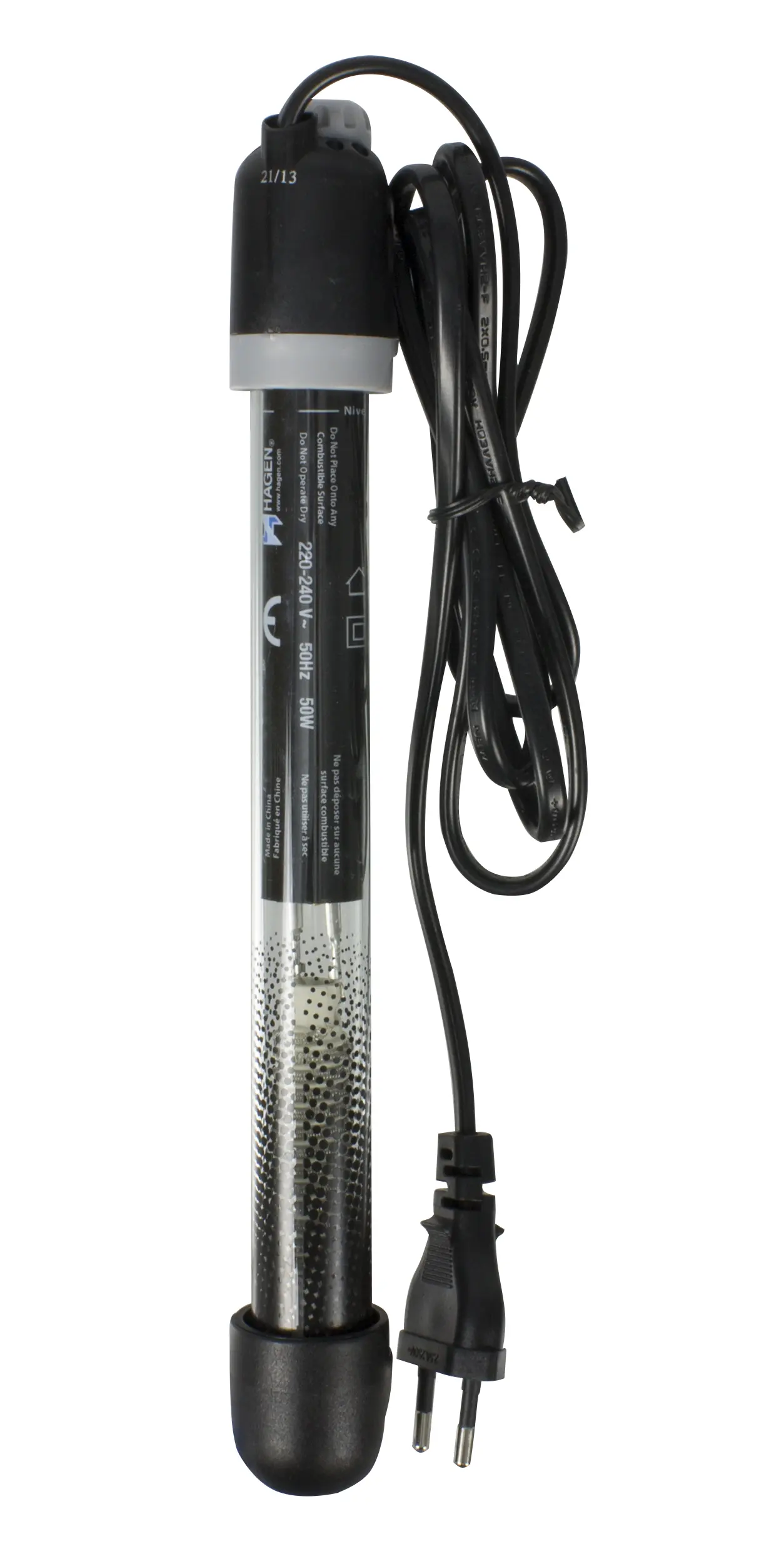 Chauffage d’aquarium Marina 50 W 22 cm