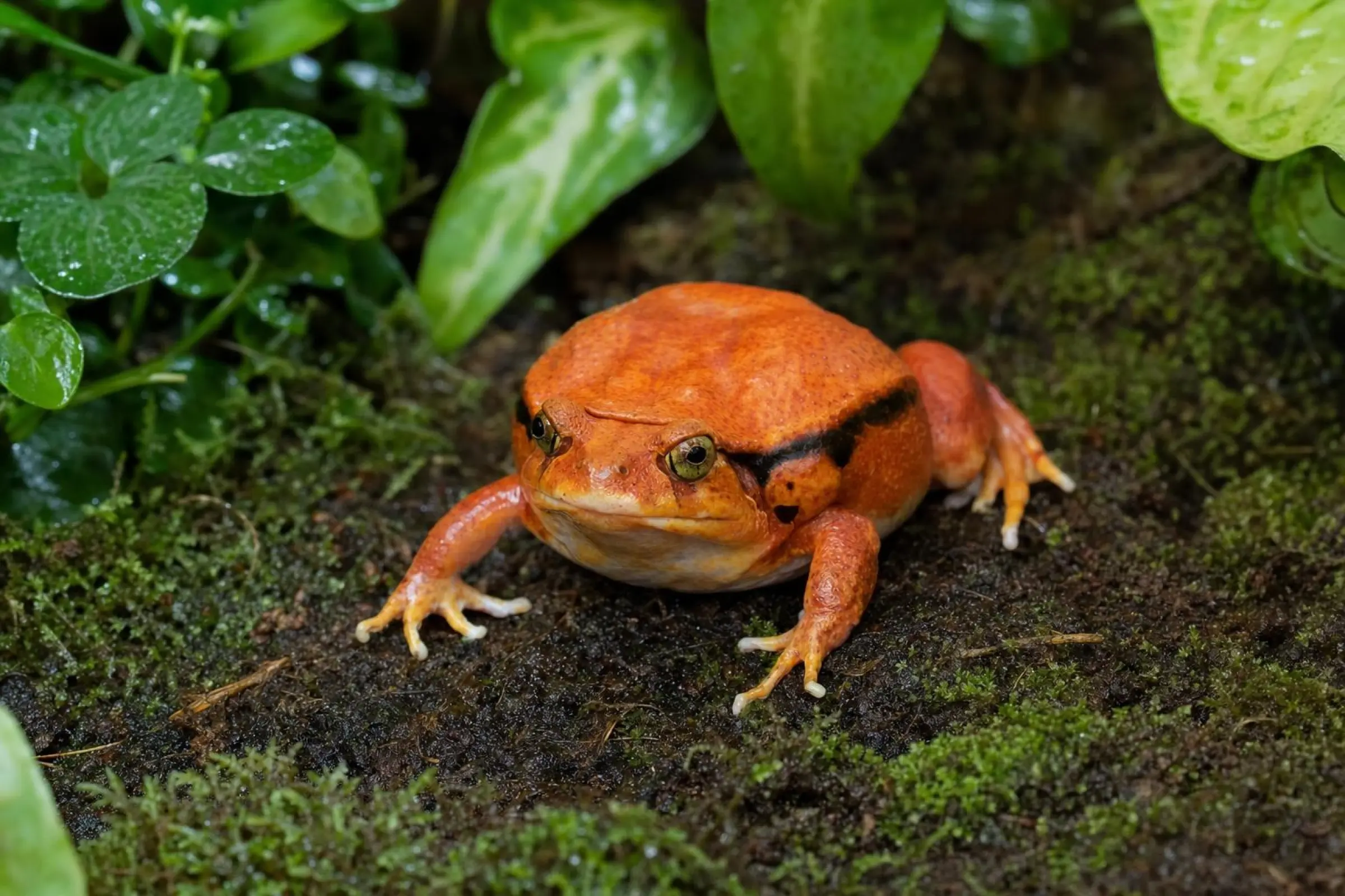 Grenouille tomate rouge, Dyscophus antongilli