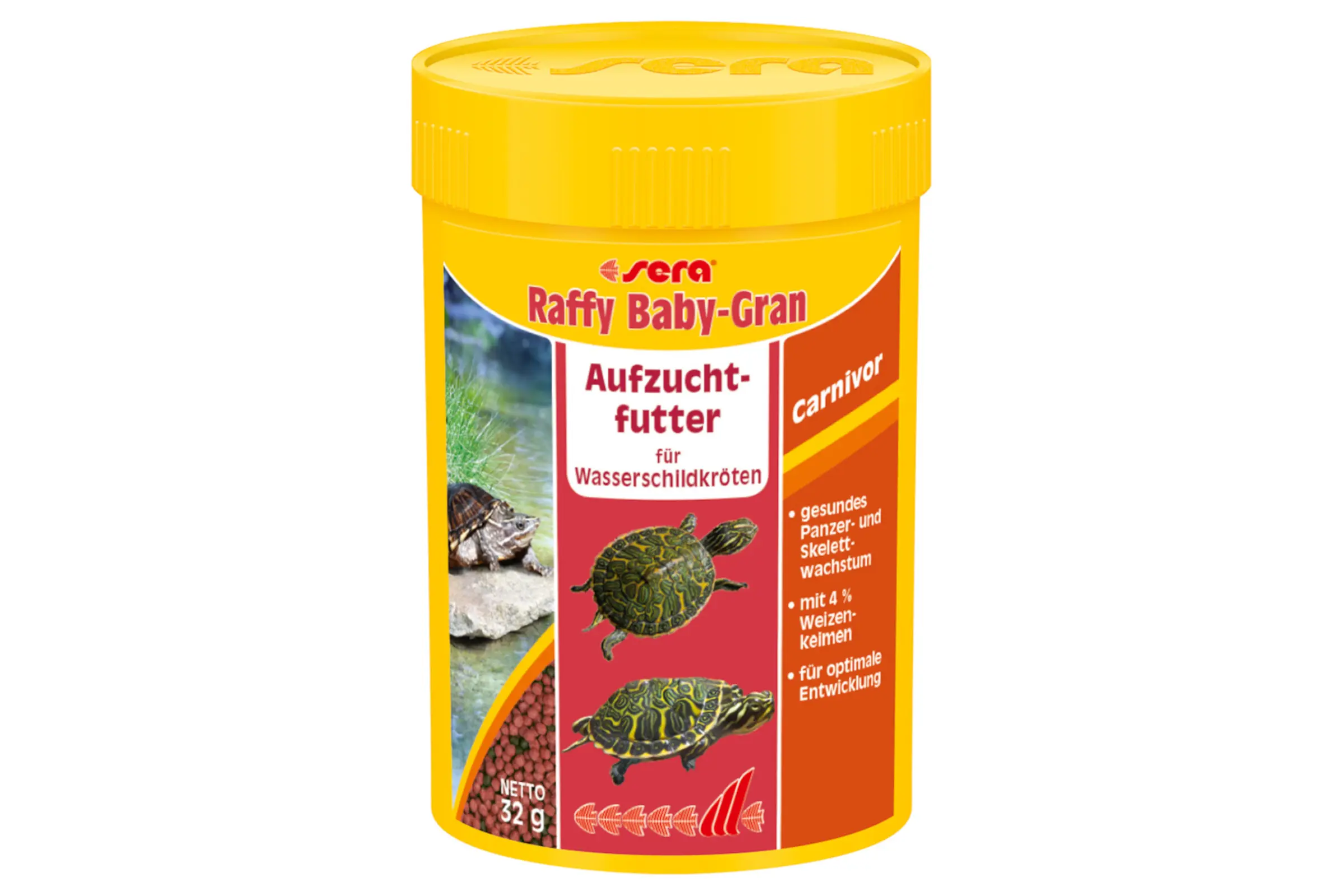 Sera Raffy Baby-Gran Nature, granulés d’aliment d’élevage, 100 ml
