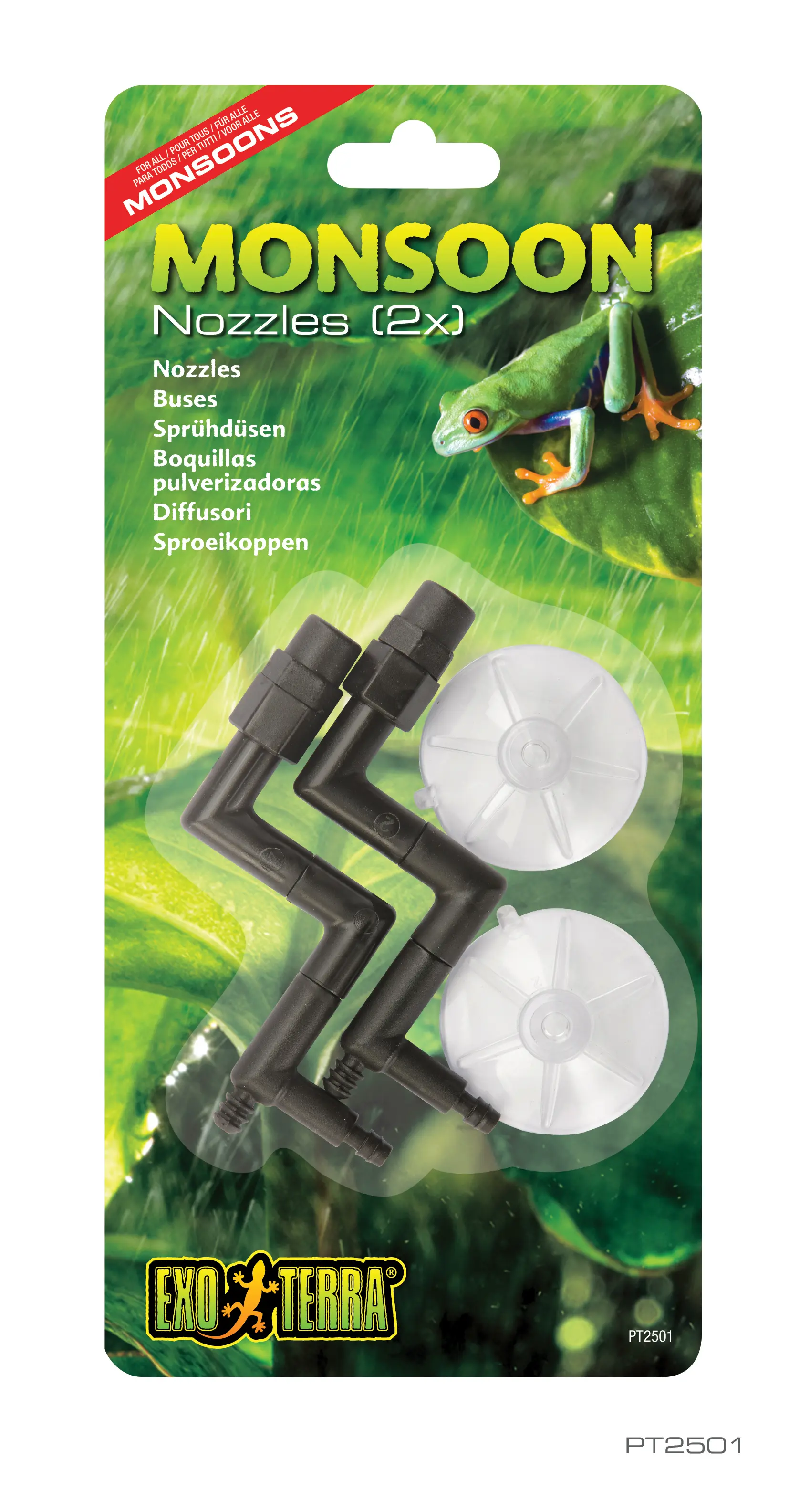 Exo Terra Monsoon RS400 buses de pulvérisation lot de 2
