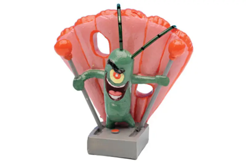 Penn-Plax Plankton, déco d’aquarium SpongeBob, 5 cm