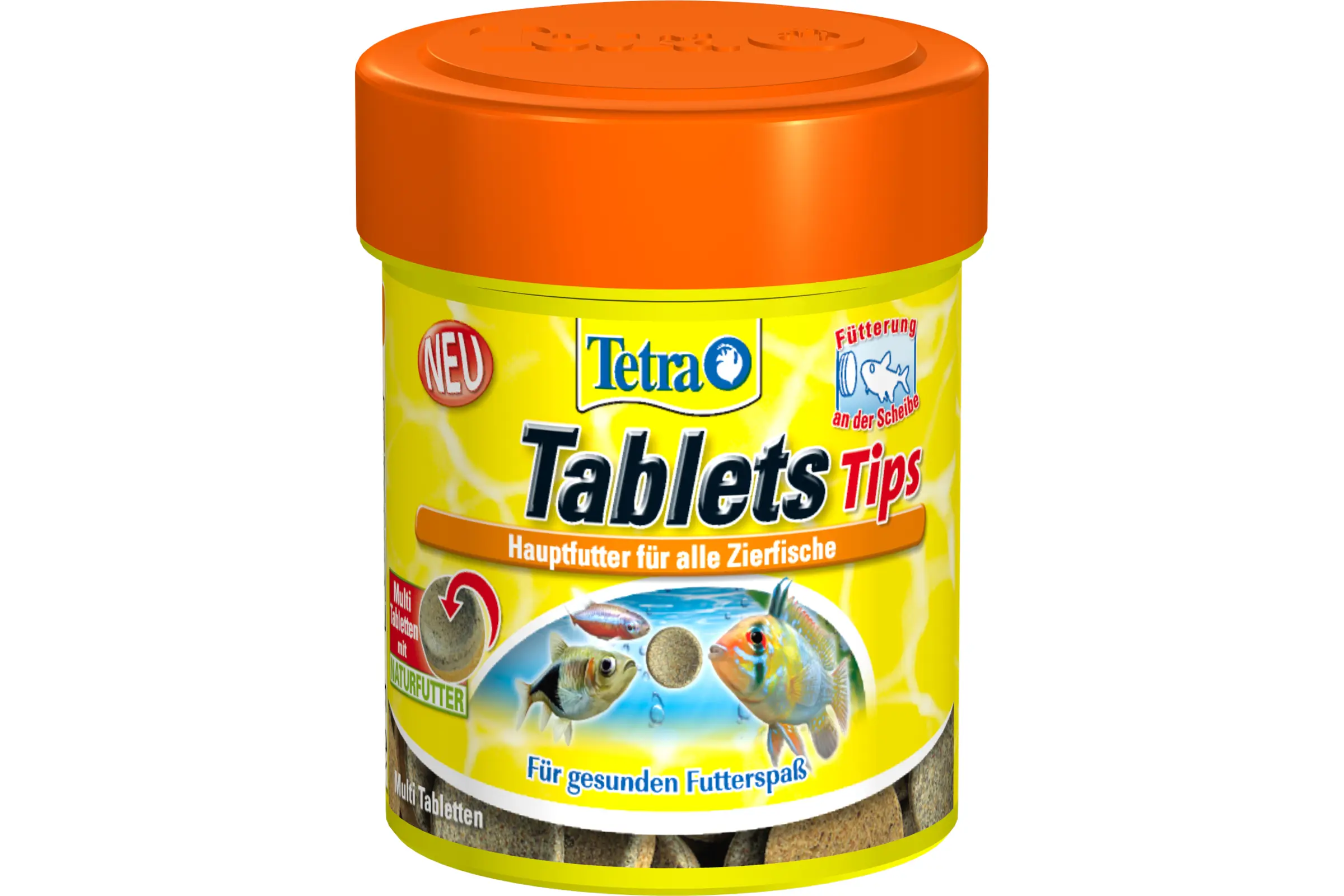 Tetra Tablets Tips, comprimés alimentaires complets, avec 75 et 165 comprimés