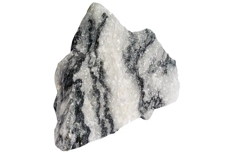 Hobby pierre décorative Zebra Stone, 4 pièces en filet