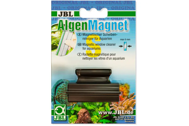 JBL Aimant à algues S, jusqu’à 6 mm d’épaisseur de verre