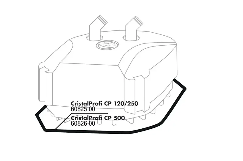 JBL CristalProfi 120/250 Joint de tête de pompe