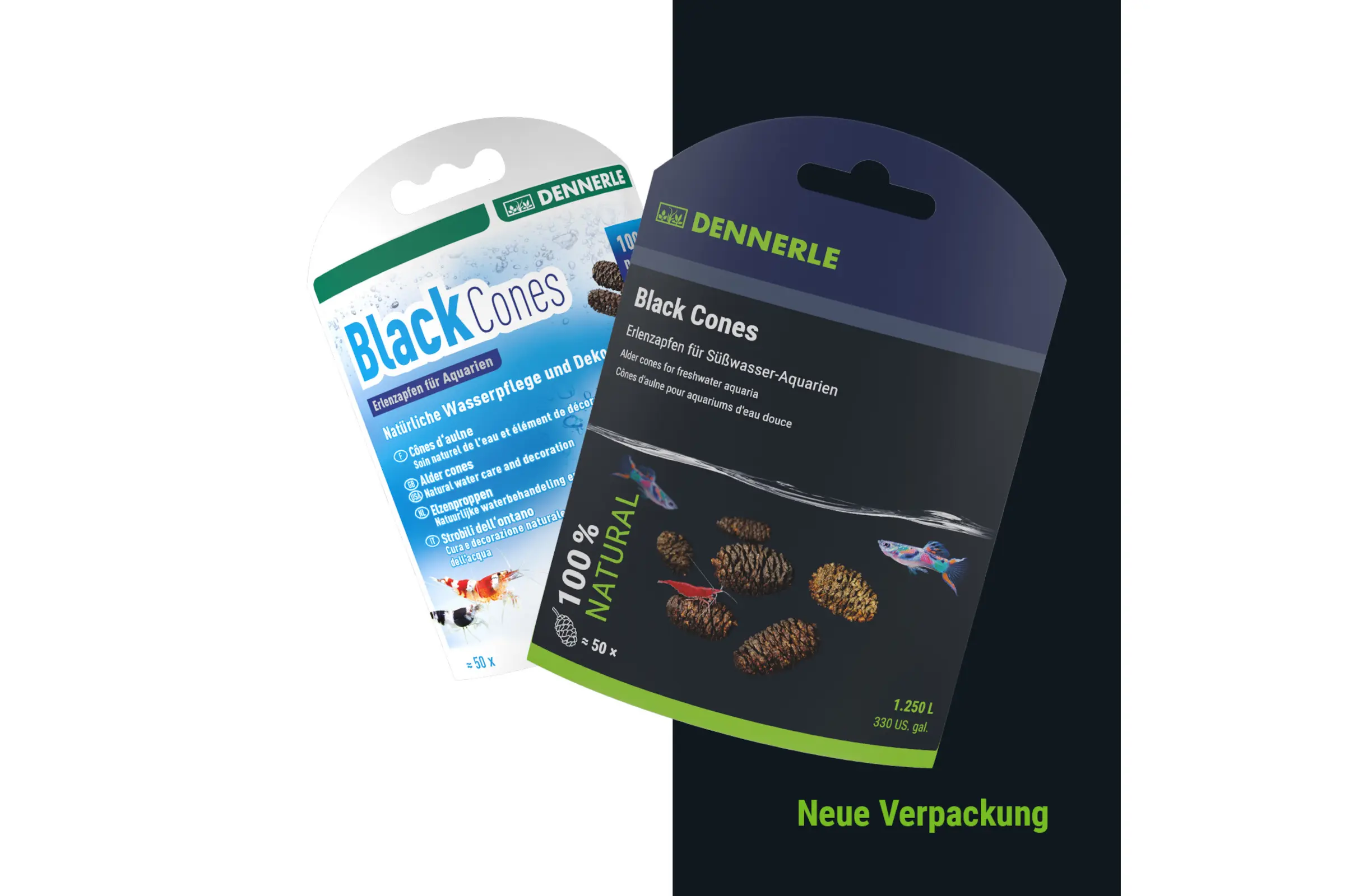 Dennerle Black Cones, cônes d’aulne, 40 g