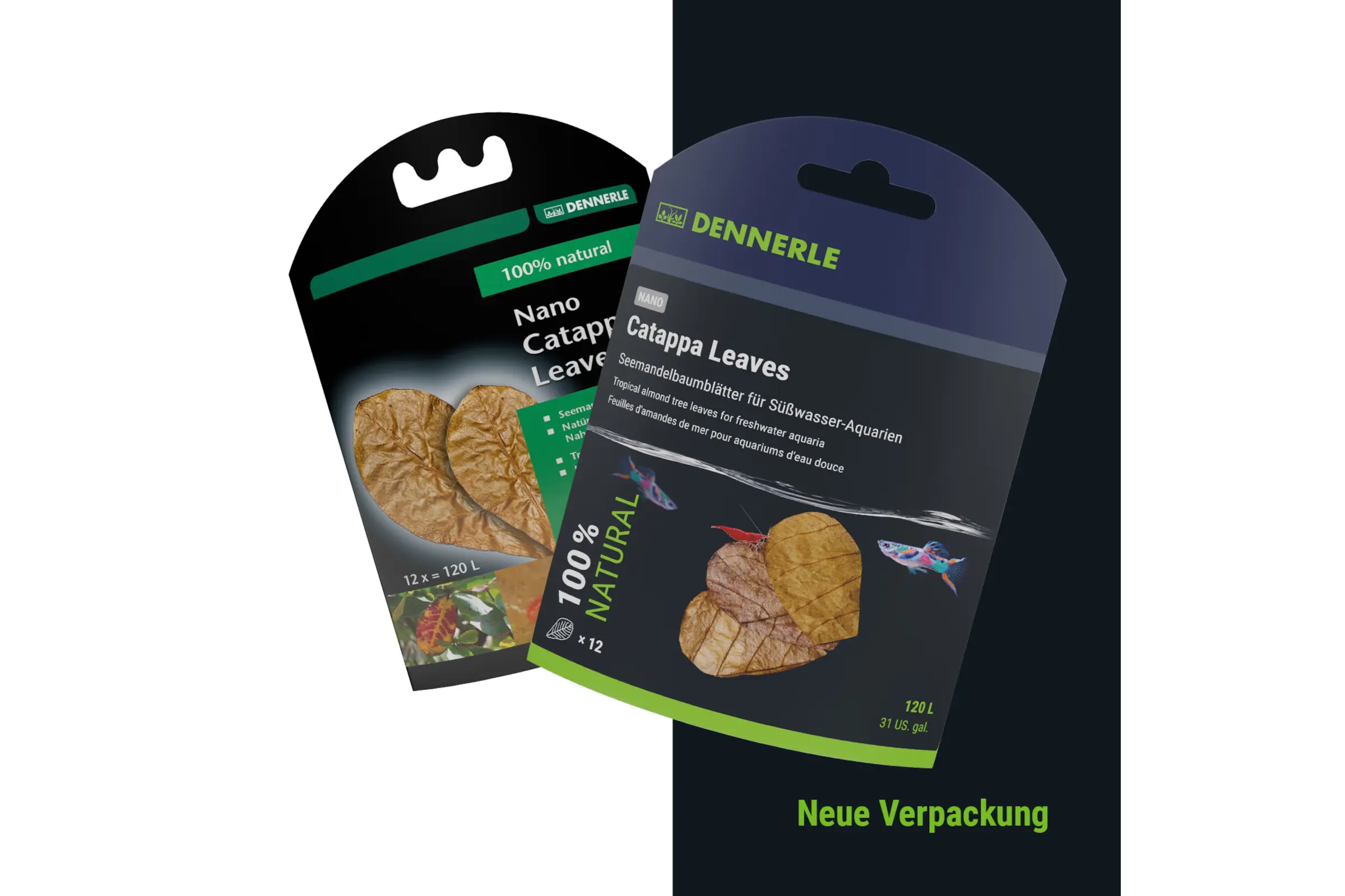 Dennerle Nano Catappa Leaves, feuilles de catappa, 12 pièces